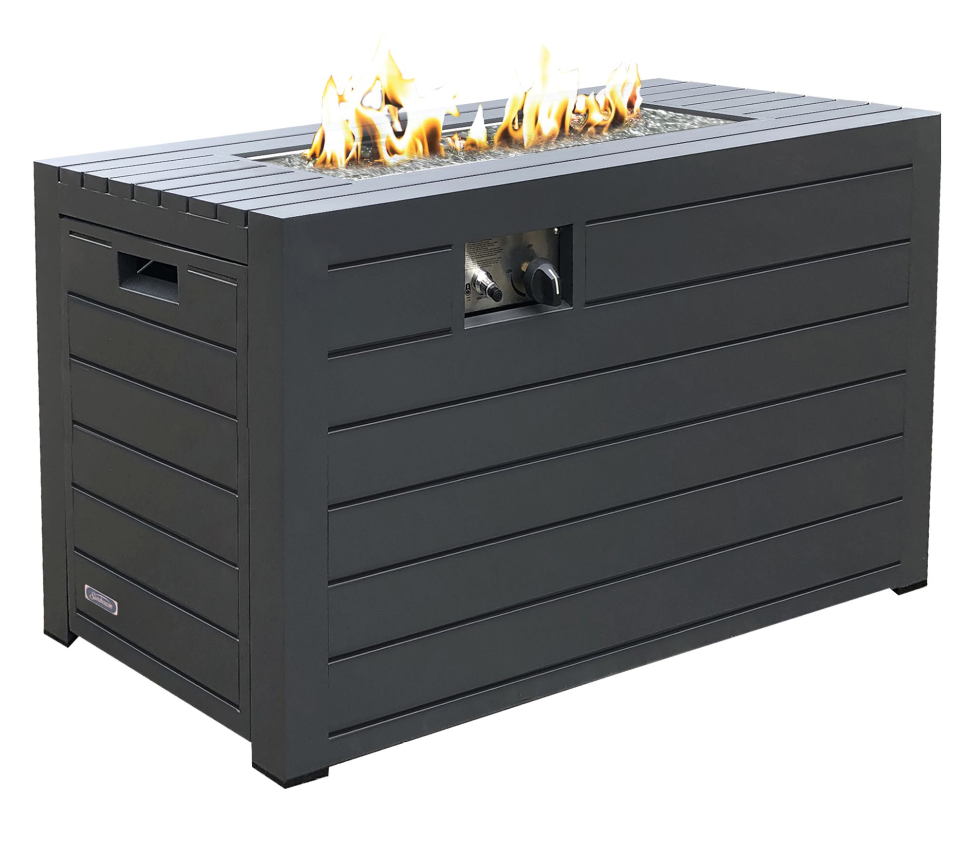 Oasis Aluminum Fire Table by Sunbeam