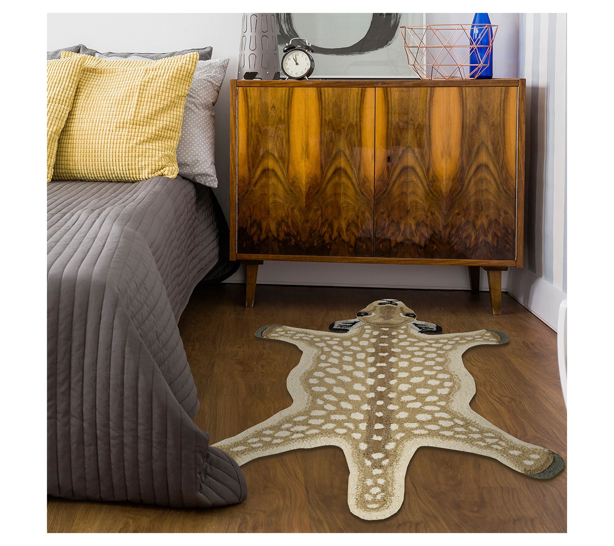 Linon Home Whimsical Jungle Animal Rug 2'x3'