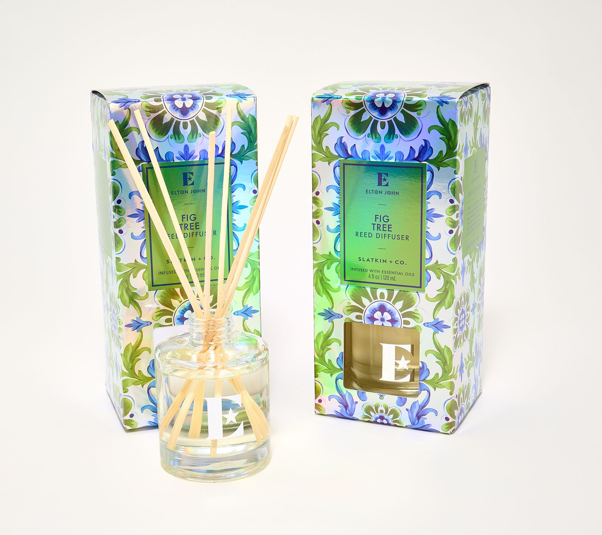 Elton John x Slatkin + Co. S/2 Fig Tree 4oz Reed Diffusers