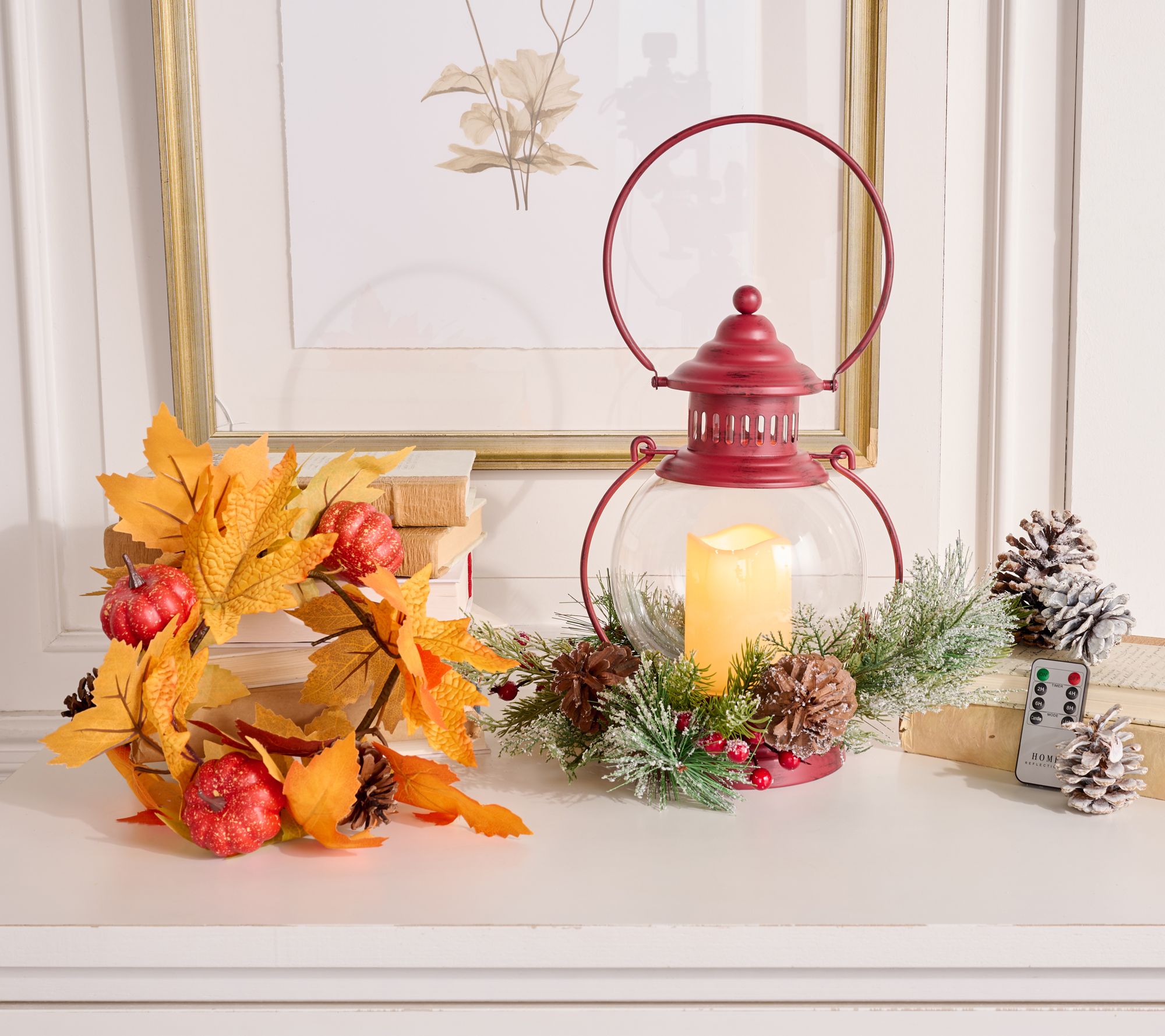 "As Is" Home Reflections Indoor/Outdoor 13" Hanging Lantern