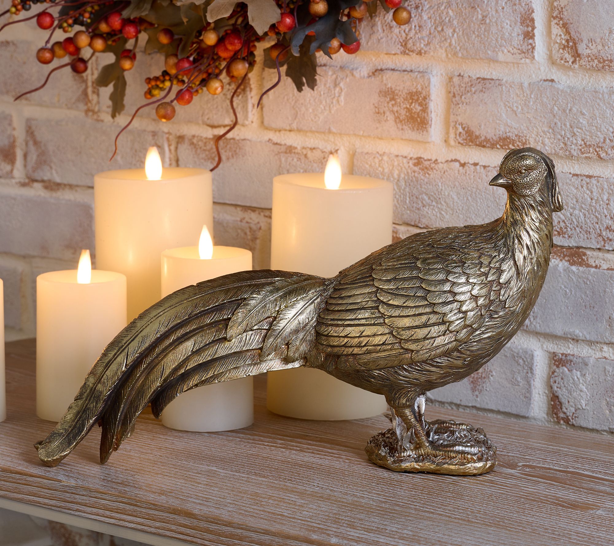 "As Is" Pheasant Figure by Valerie