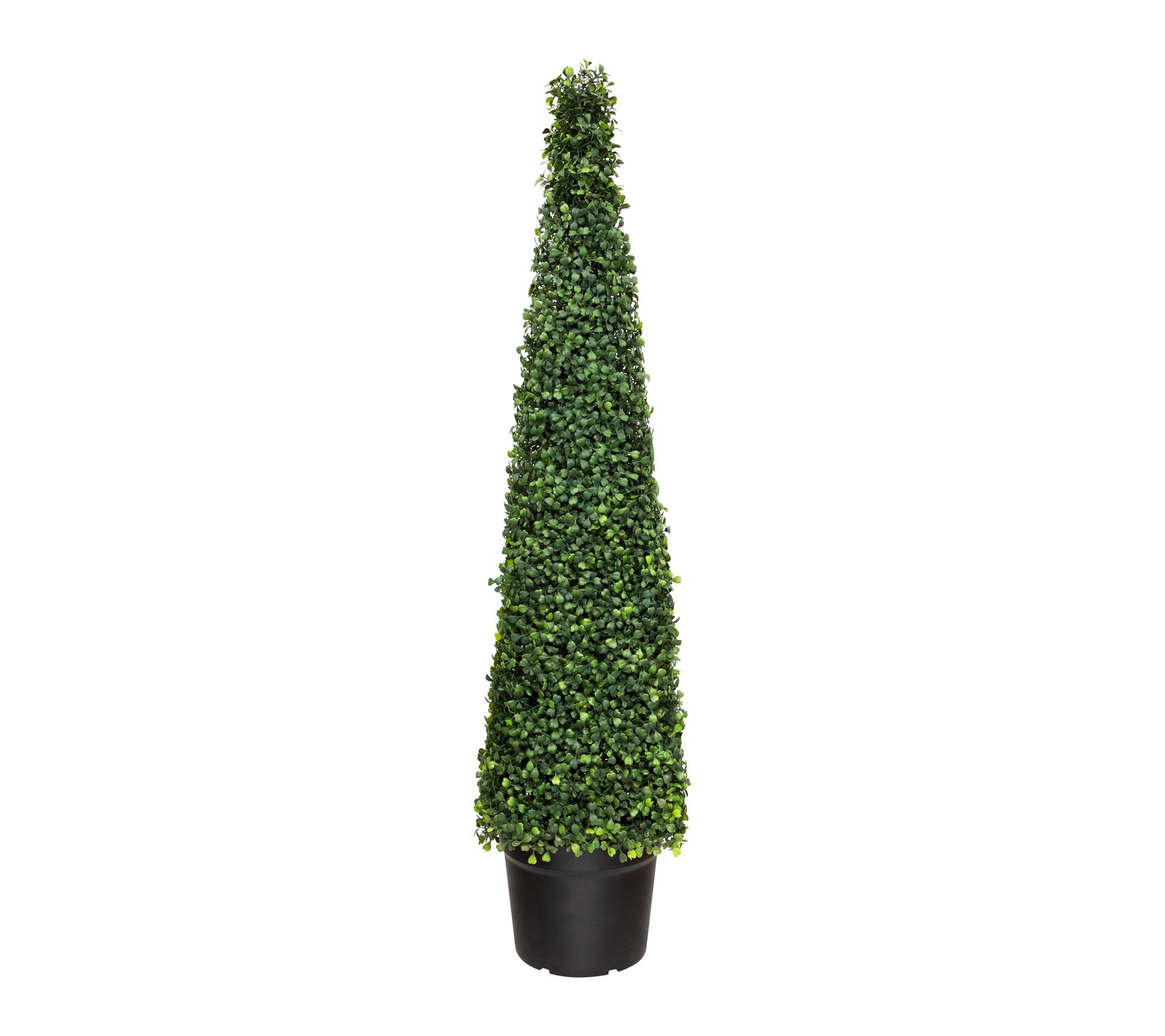 Northlight Two-Toned Artificial Boxwood Topiary Cone Tree
