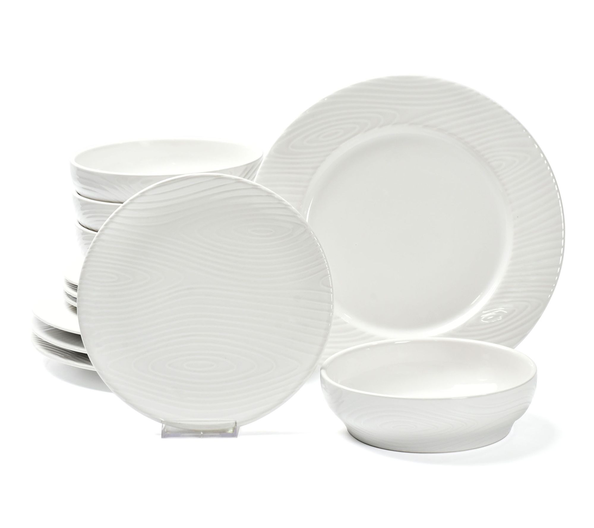 Temp-tations 12-Piece Essential Dinnerware Set