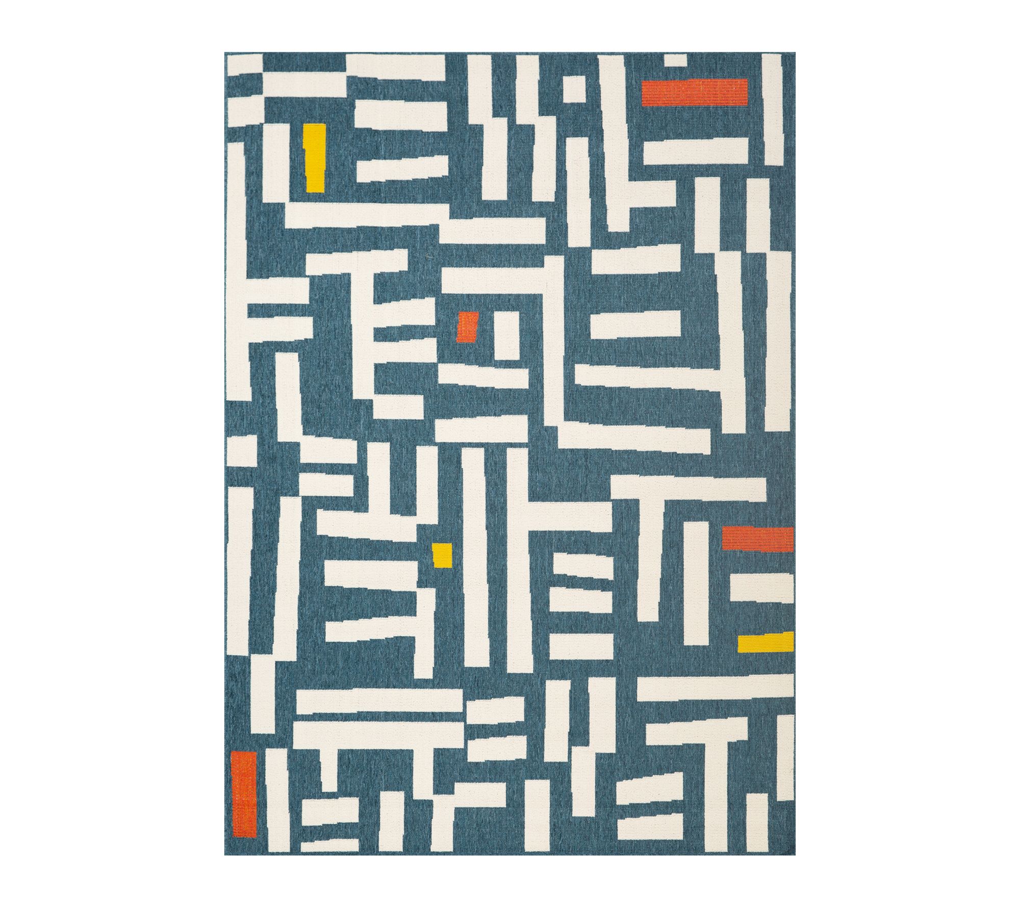 Ox Bay Graphic Print Polypropylene Outdoor AreaRug, 5' x 7' - QVC.com
