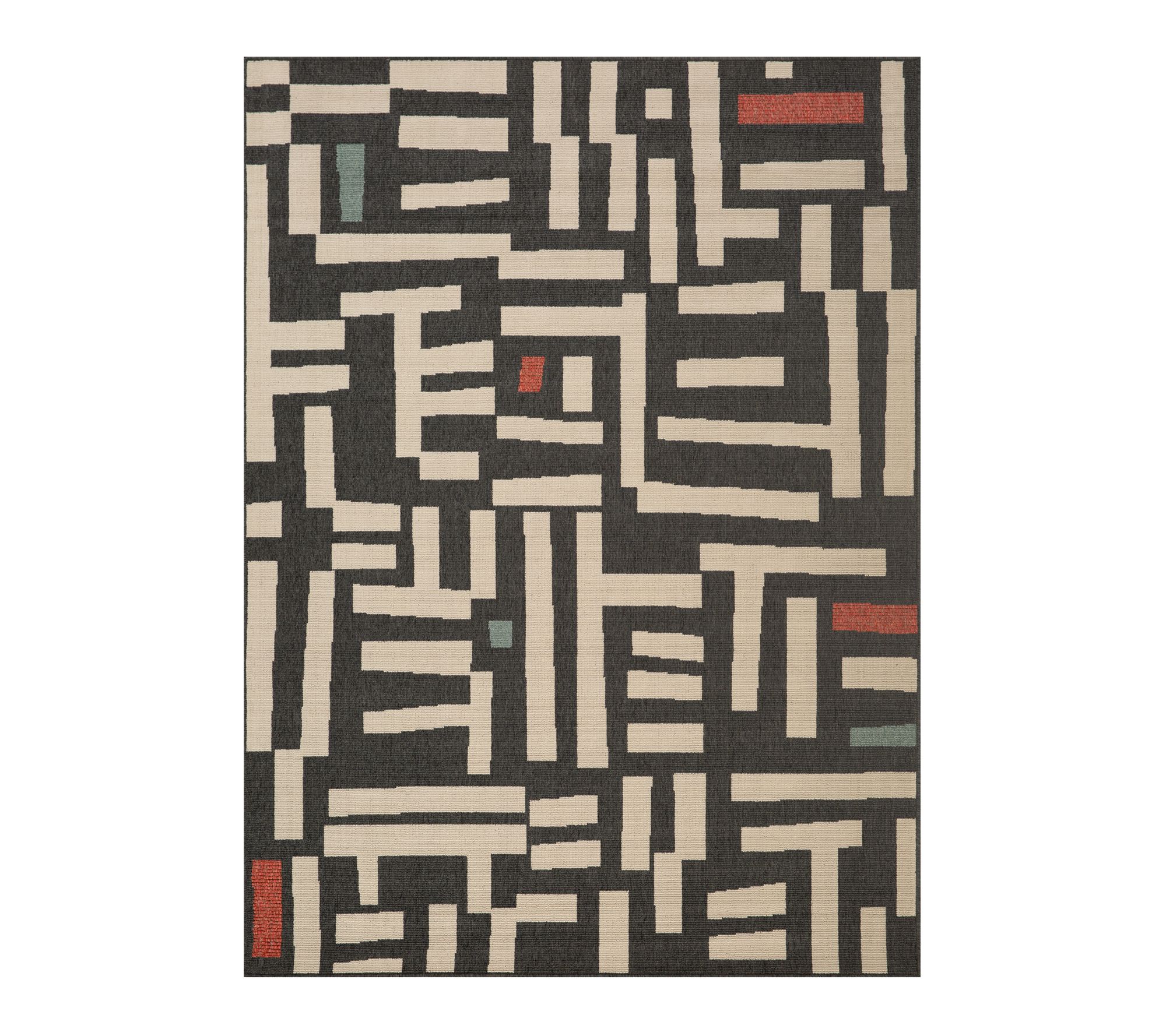 Ox Bay Graphic Print Polypropylene Outdoor AreaRug, 5' x 7'