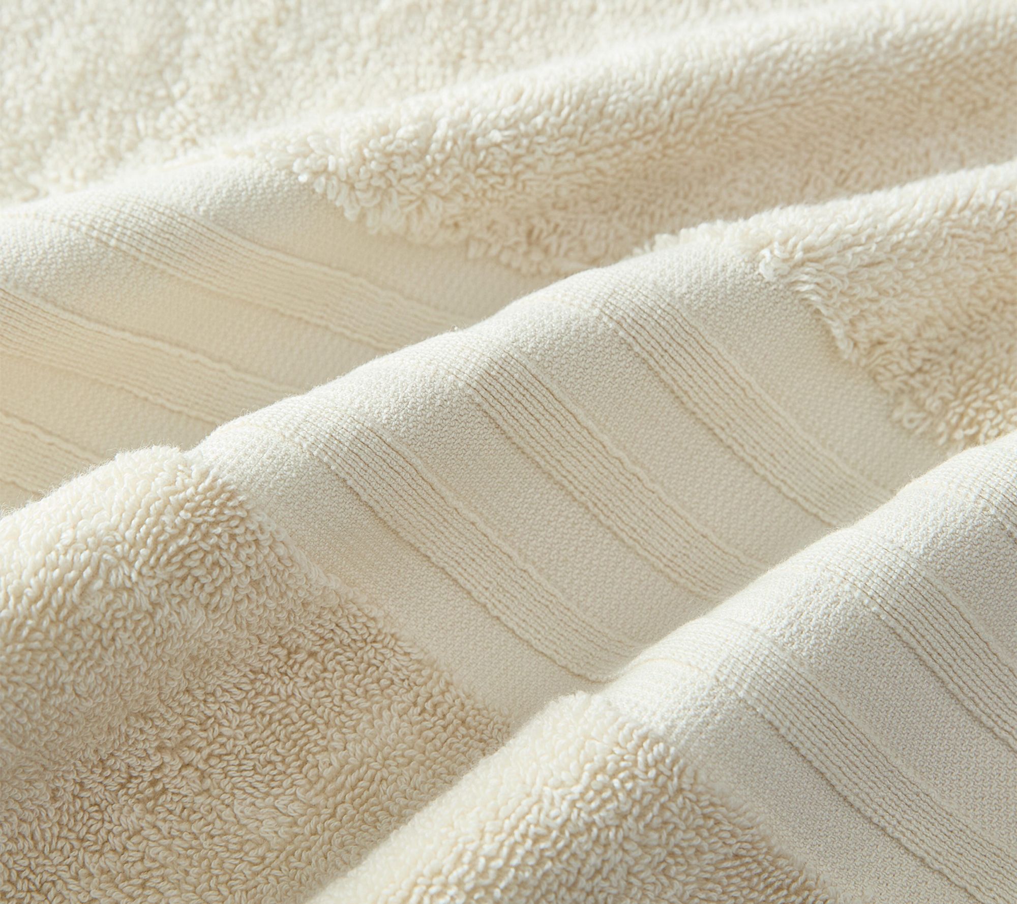 Martha Steweart Skyland Manor Wheat 6-Piece Cotton Towel Set - QVC.com