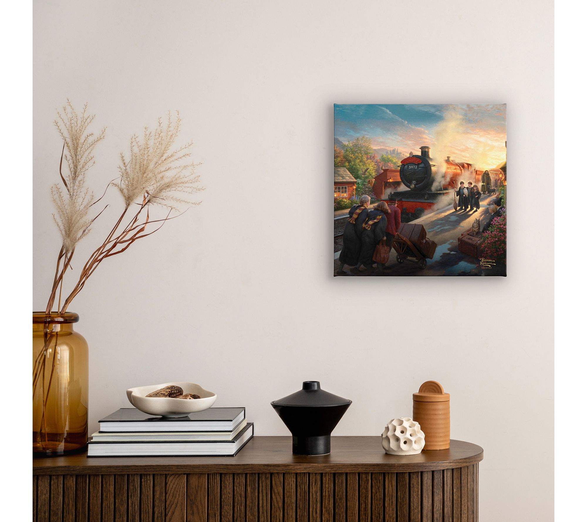 Thomas Kinkade Harry Potter Hogwarts Express 14x14Gallery Wrap