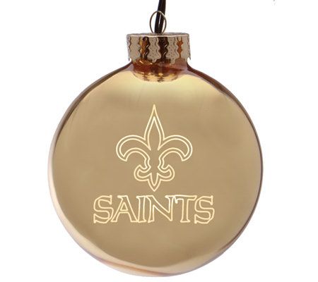 NFL, Other, Nfl New Orleans Saints Christmas Ornament