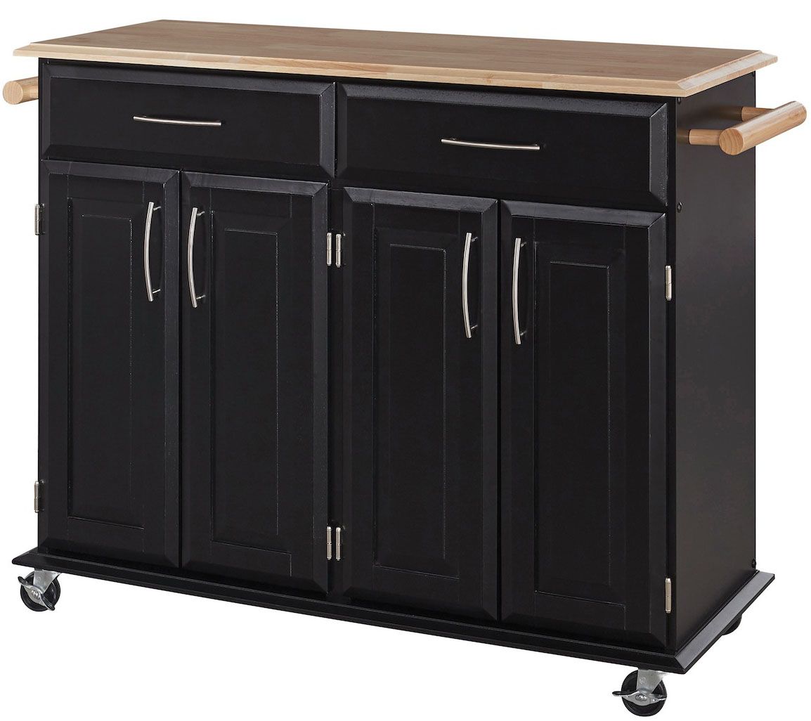 Home Styles Dolly Madison Kitchen Island Cart - QVC.com