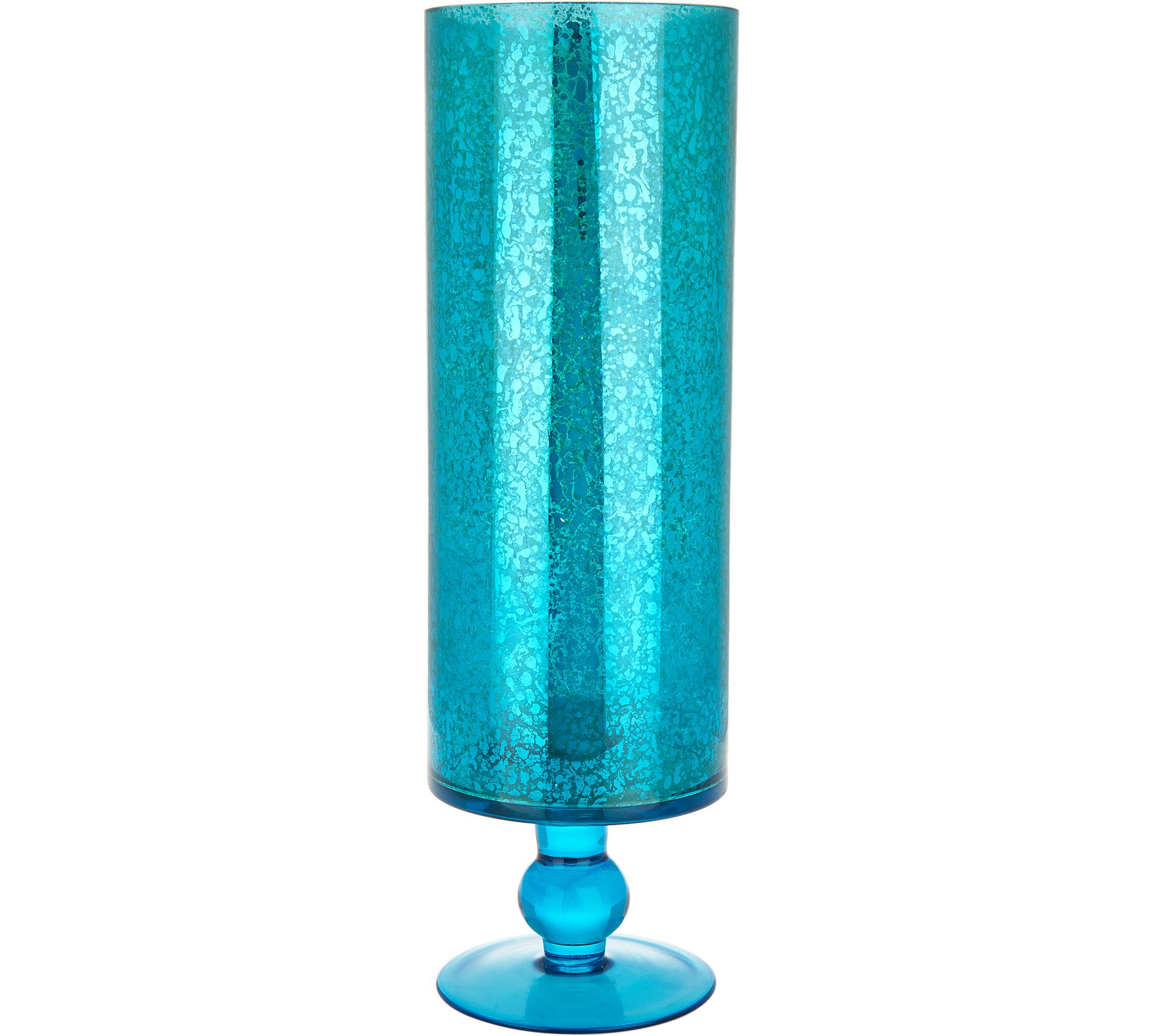 20" Illuminated Mercury Glass Apothecary Jar w/ Microlights by Valerie