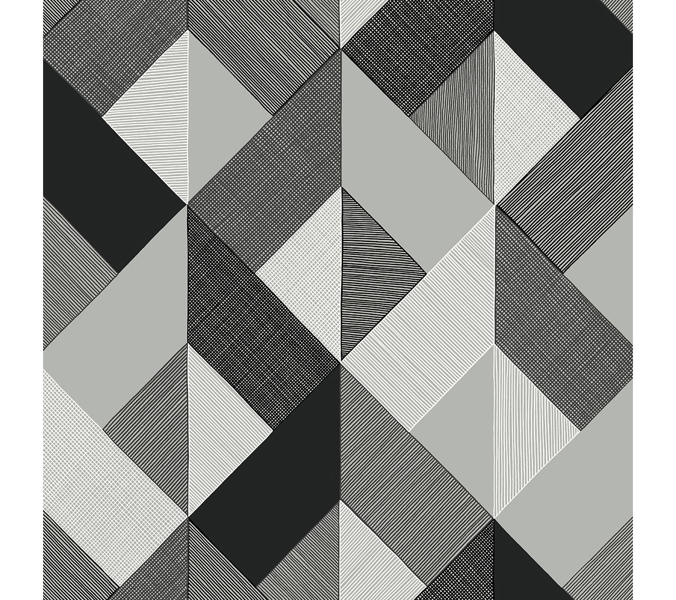 Stacy Garcia Home Marquetry Peel-and-Stick Wallpaper Roll