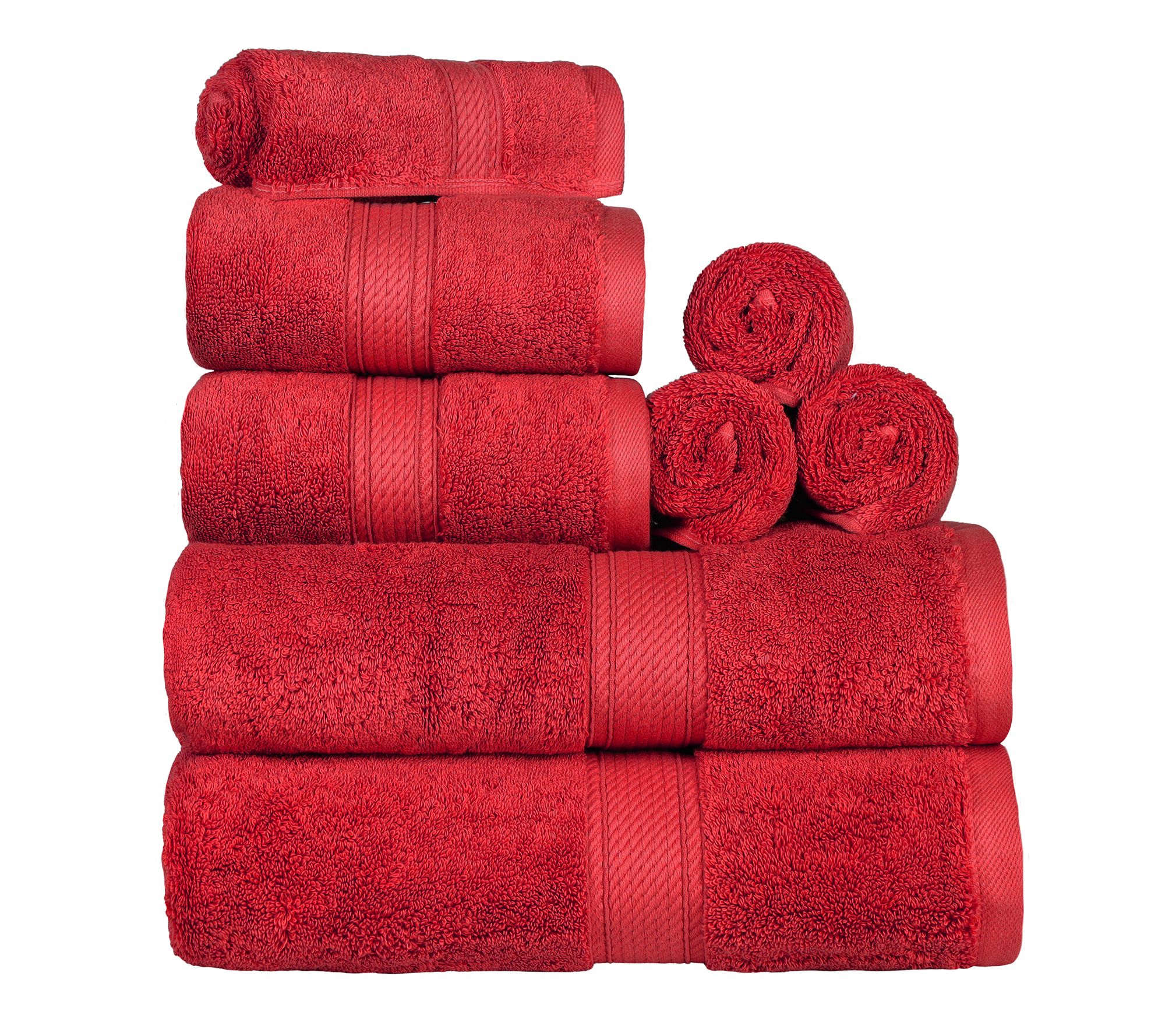 Superior Egyptian Cotton Absorbent 8-Piece ToweSet