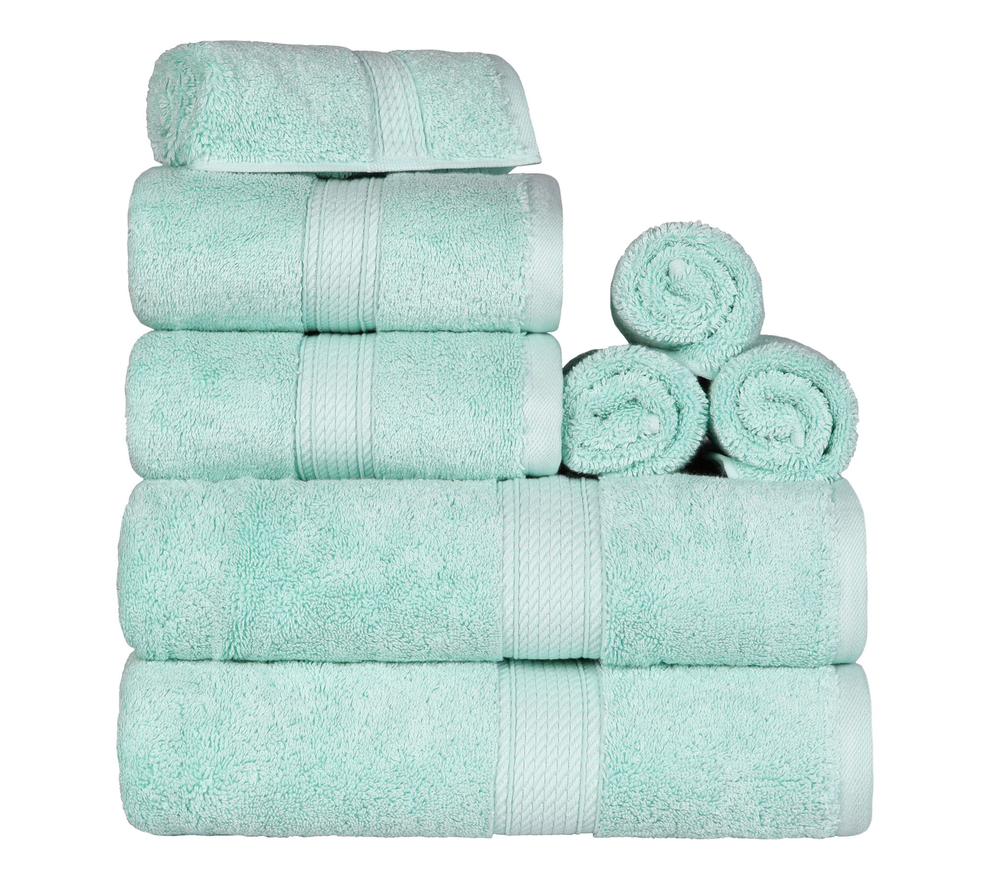 Superior Egyptian Cotton Absorbent 8-Piece ToweSet
