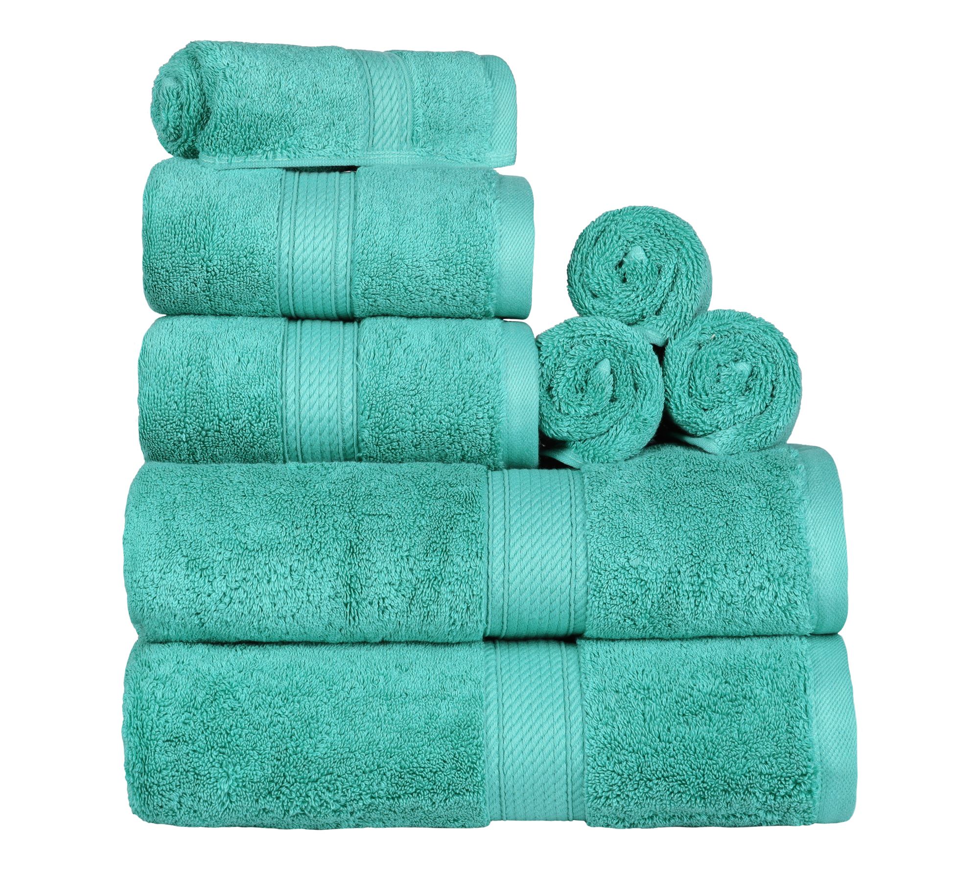 Superior Egyptian Cotton Absorbent 8-Piece ToweSet