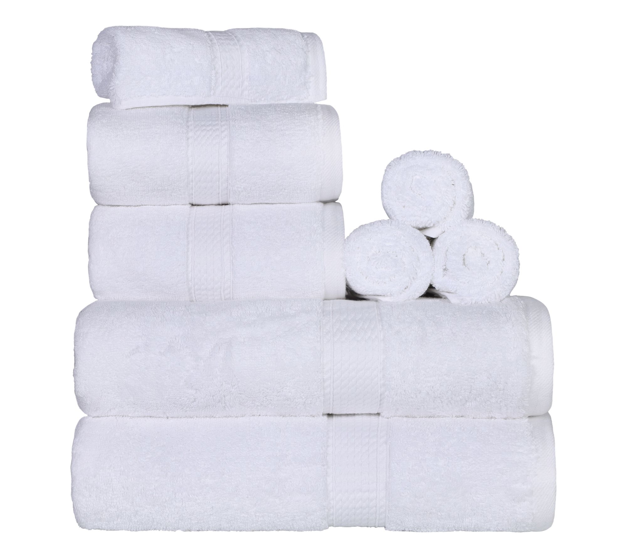Superior Egyptian Cotton Absorbent 8-Piece ToweSet
