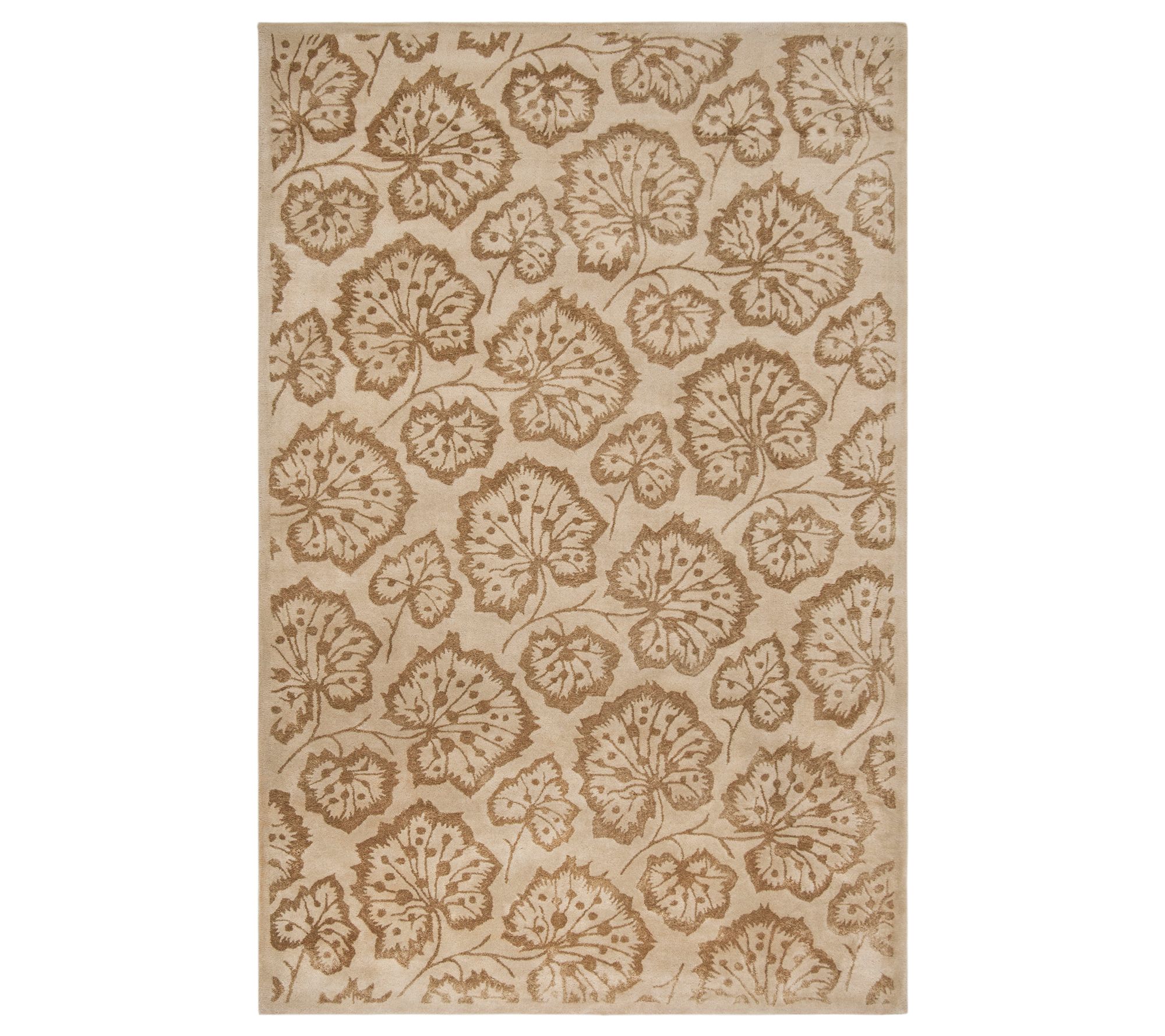 Martha Stewart Geranium Leaf 5'6" x 8'6" Rug