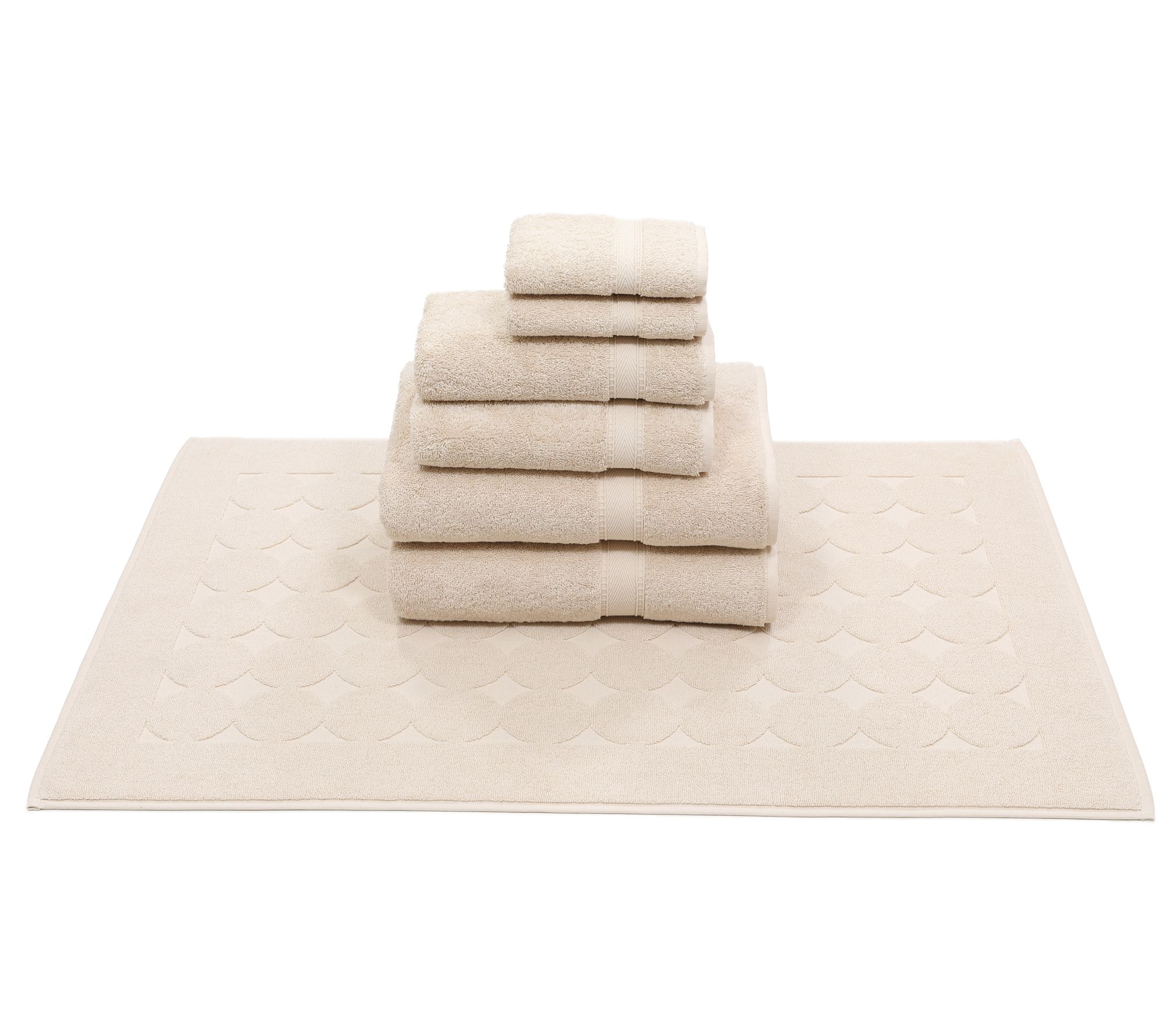 Linum Home Textiles Sinemis Terry 7 Piece TowelSet