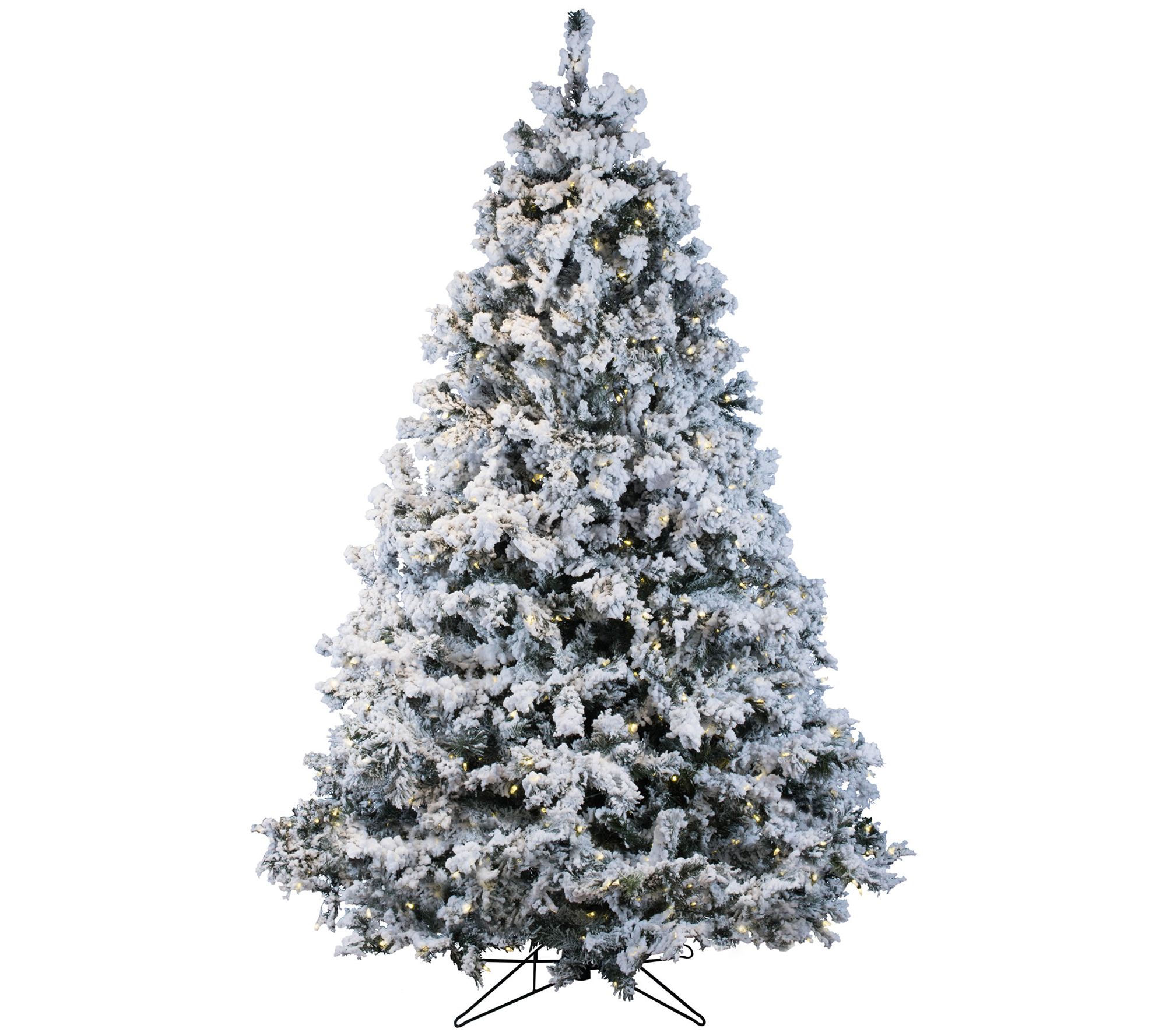 5.5' x 49" Flocked Alaskan Tree by Vickerman