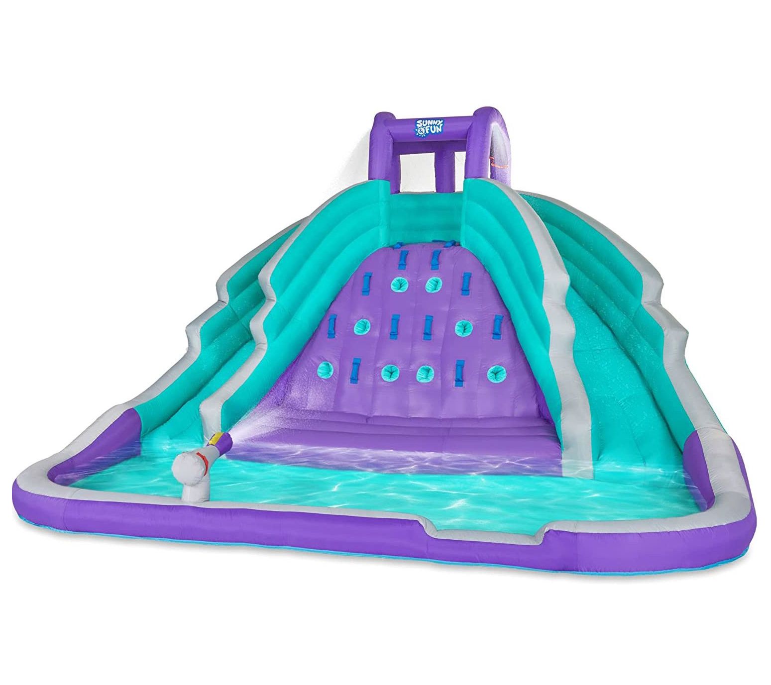 Inflatable Water Slide & Blow-Up Pool, BackyardWater Park