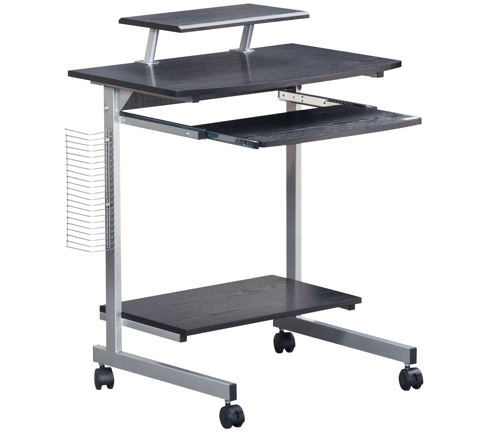 Techni Mobili Compact Computer Cart With Storage