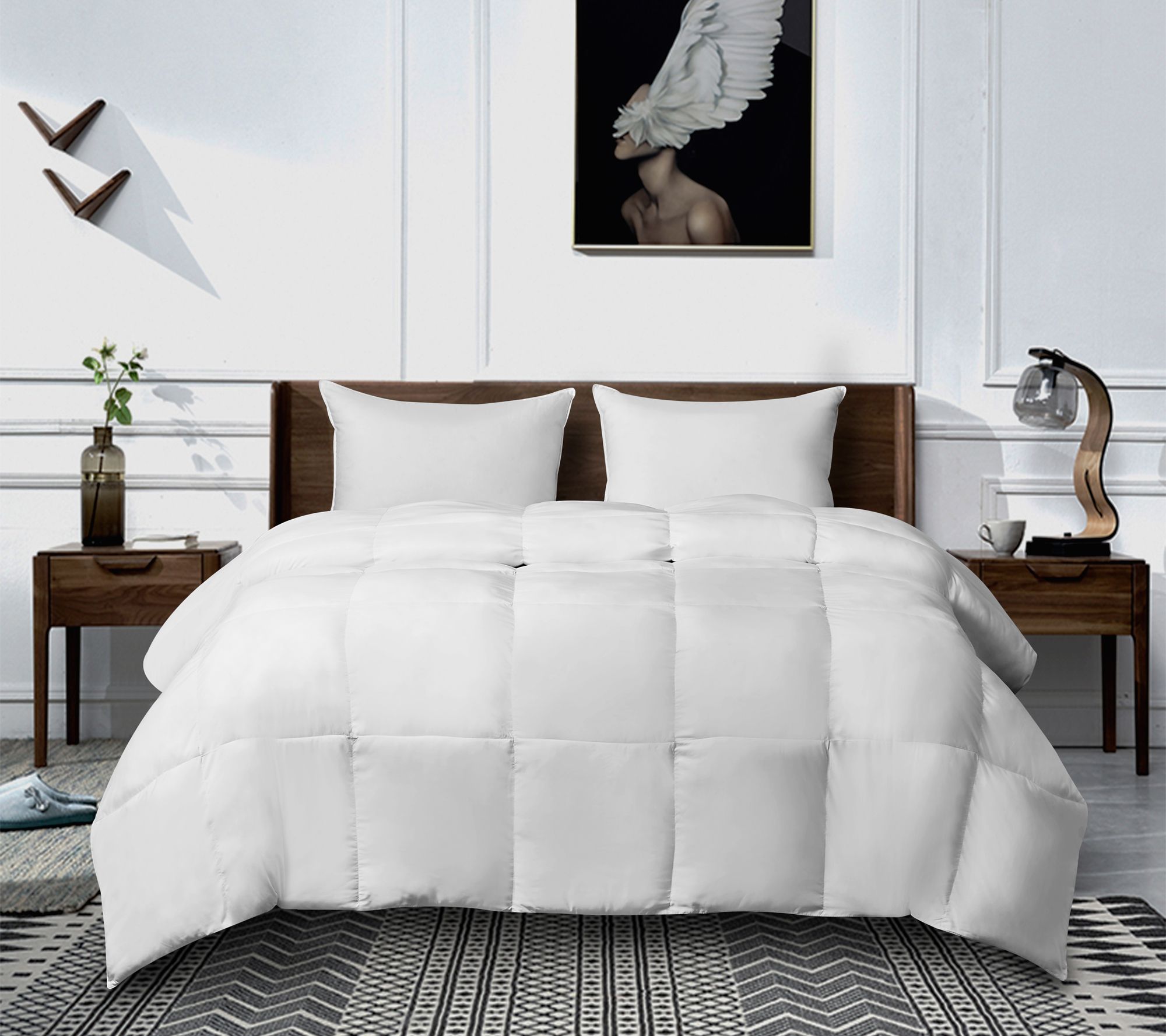 Kathy Ireland Light Warm Down Alternative Comforter King