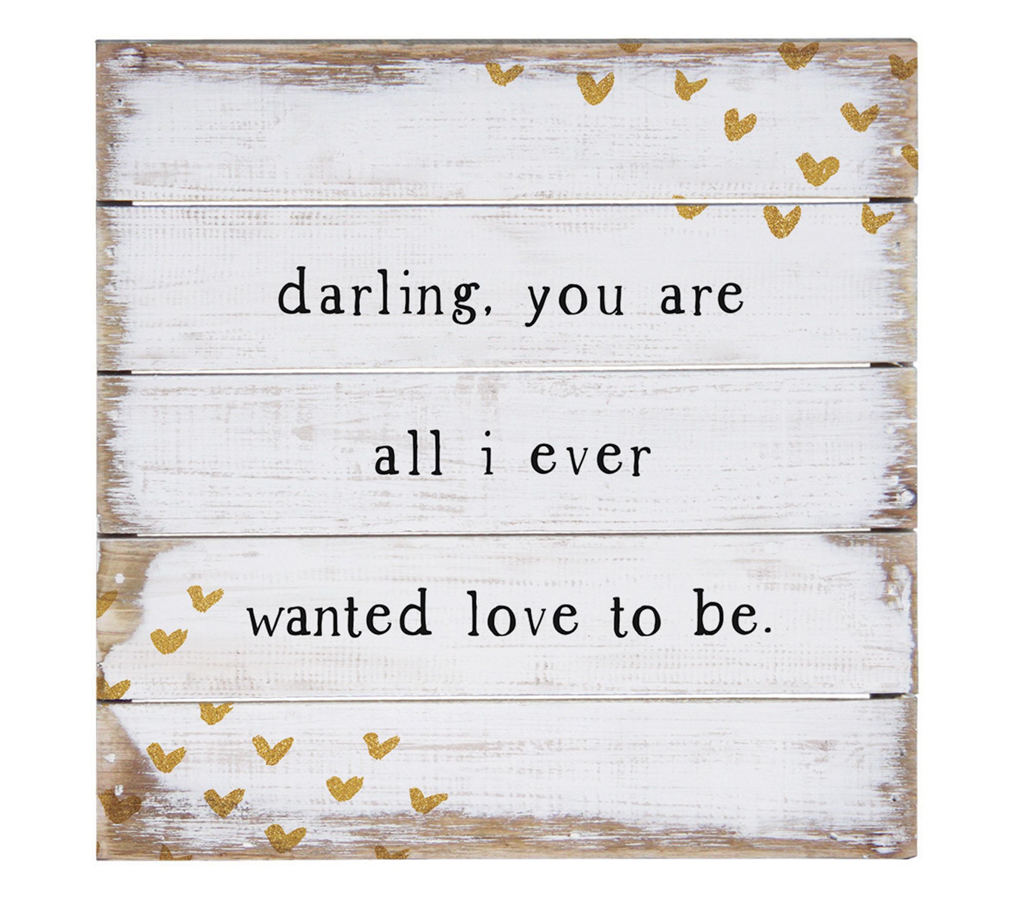 Sincere Surroundings 8" Love To Be Pallet Petite