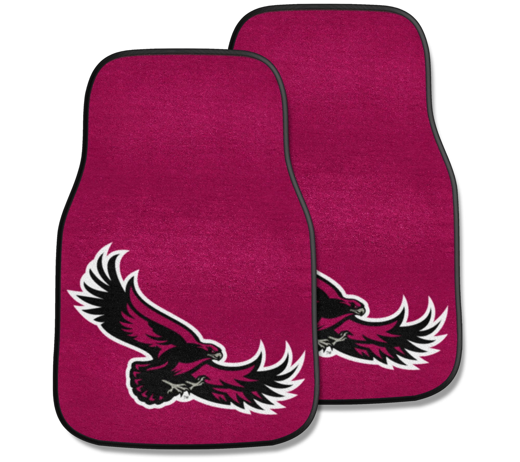 FANMATS NCAA Alternate Logo 2 Piece Carpet Car Mats