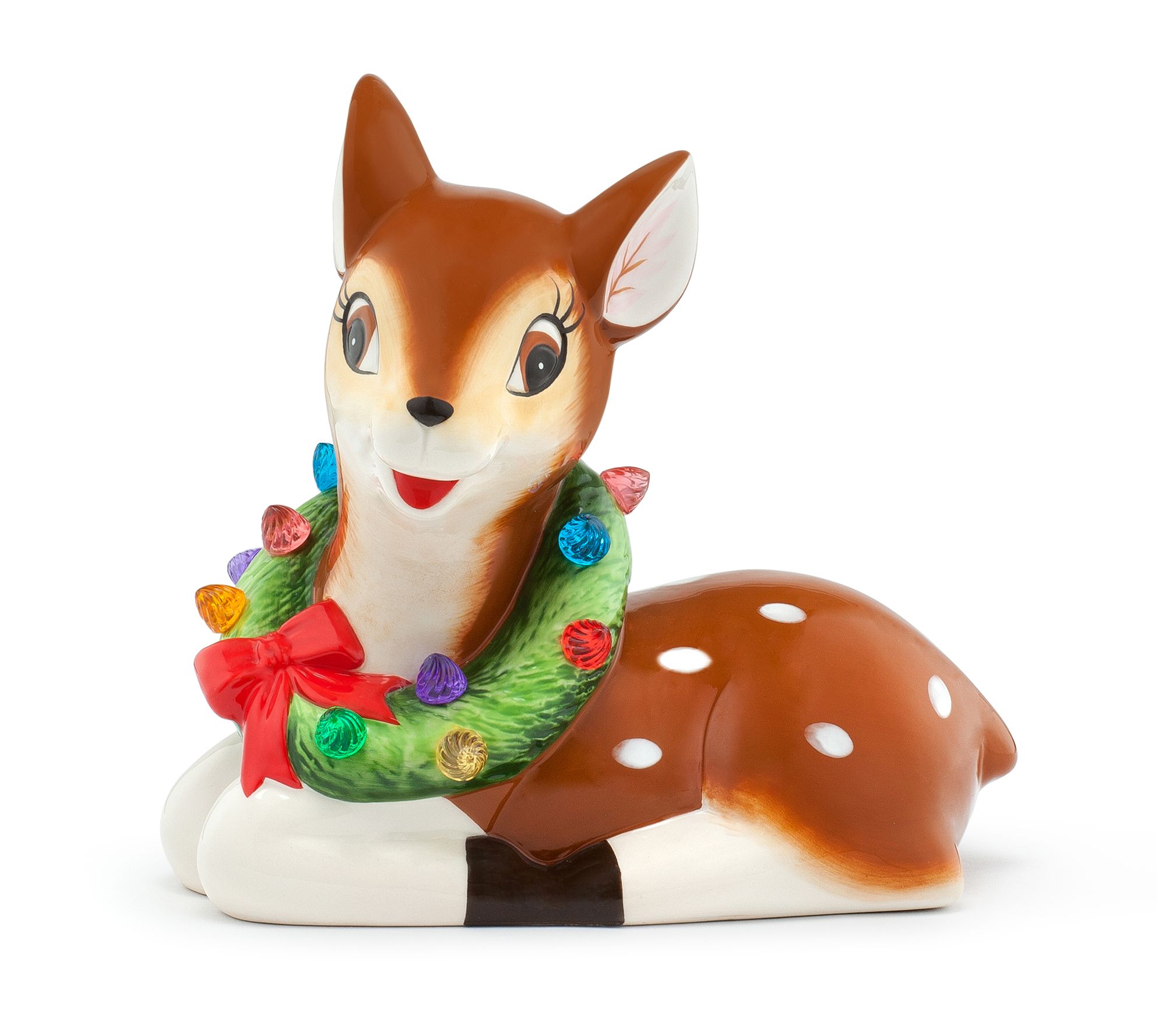 Mr. Christmas 9" Nostalgic Ceramic Lit Reindeer