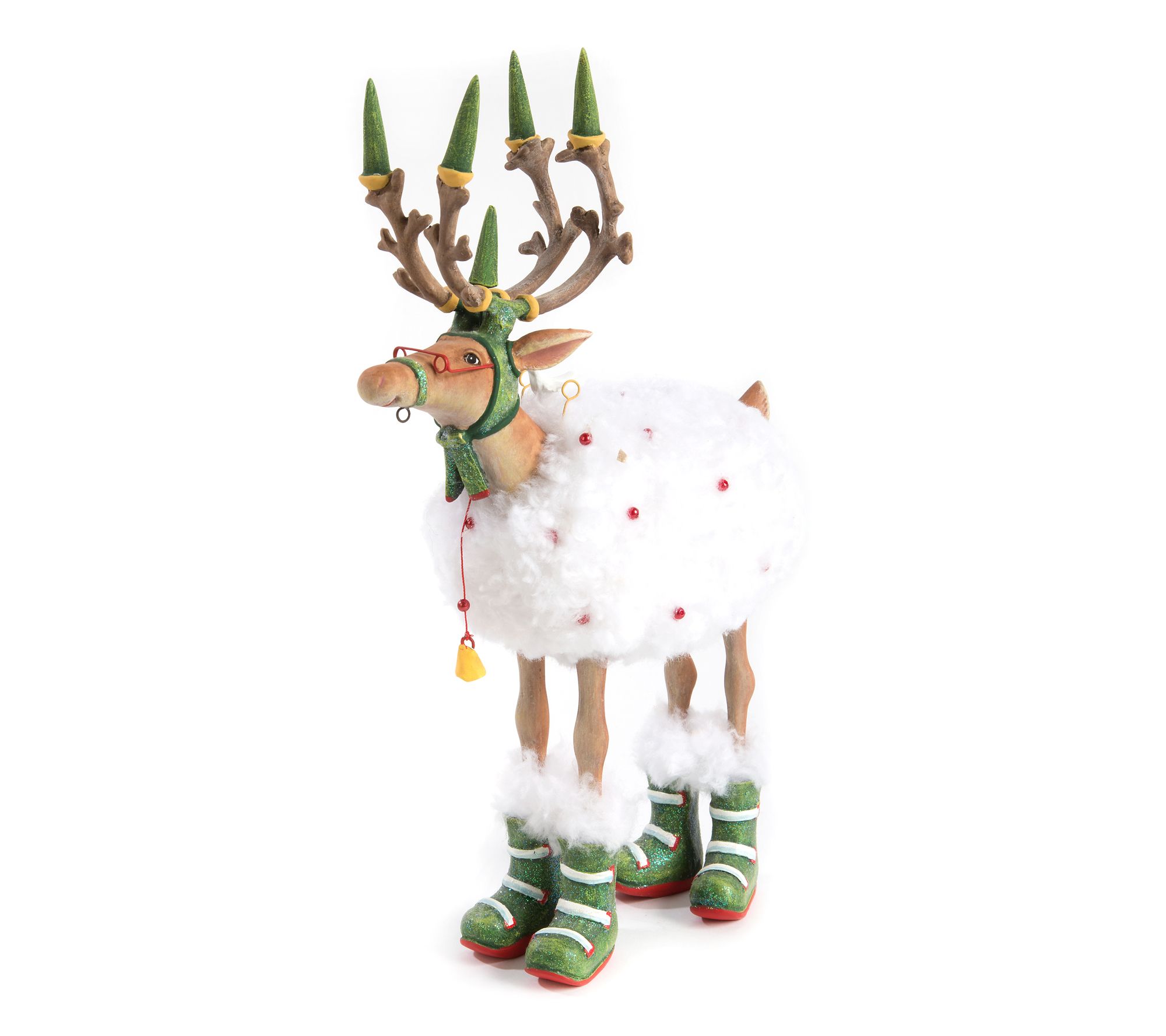 MacKenzie-Childs Dash Away Blitzen Reindeer Figure