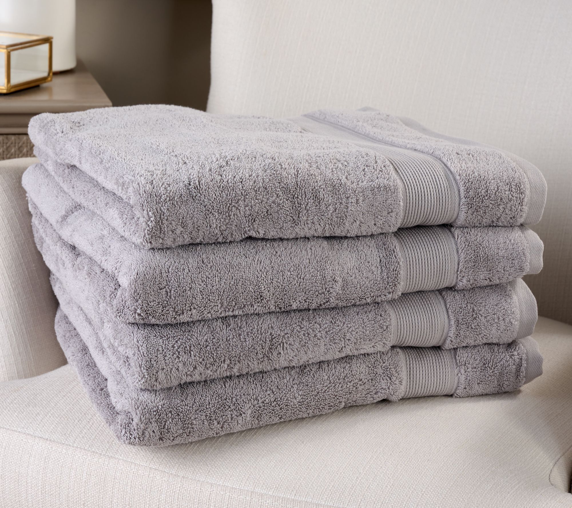 Northern Nights Egyptian Cotton 4-Piece Bath Towel Set