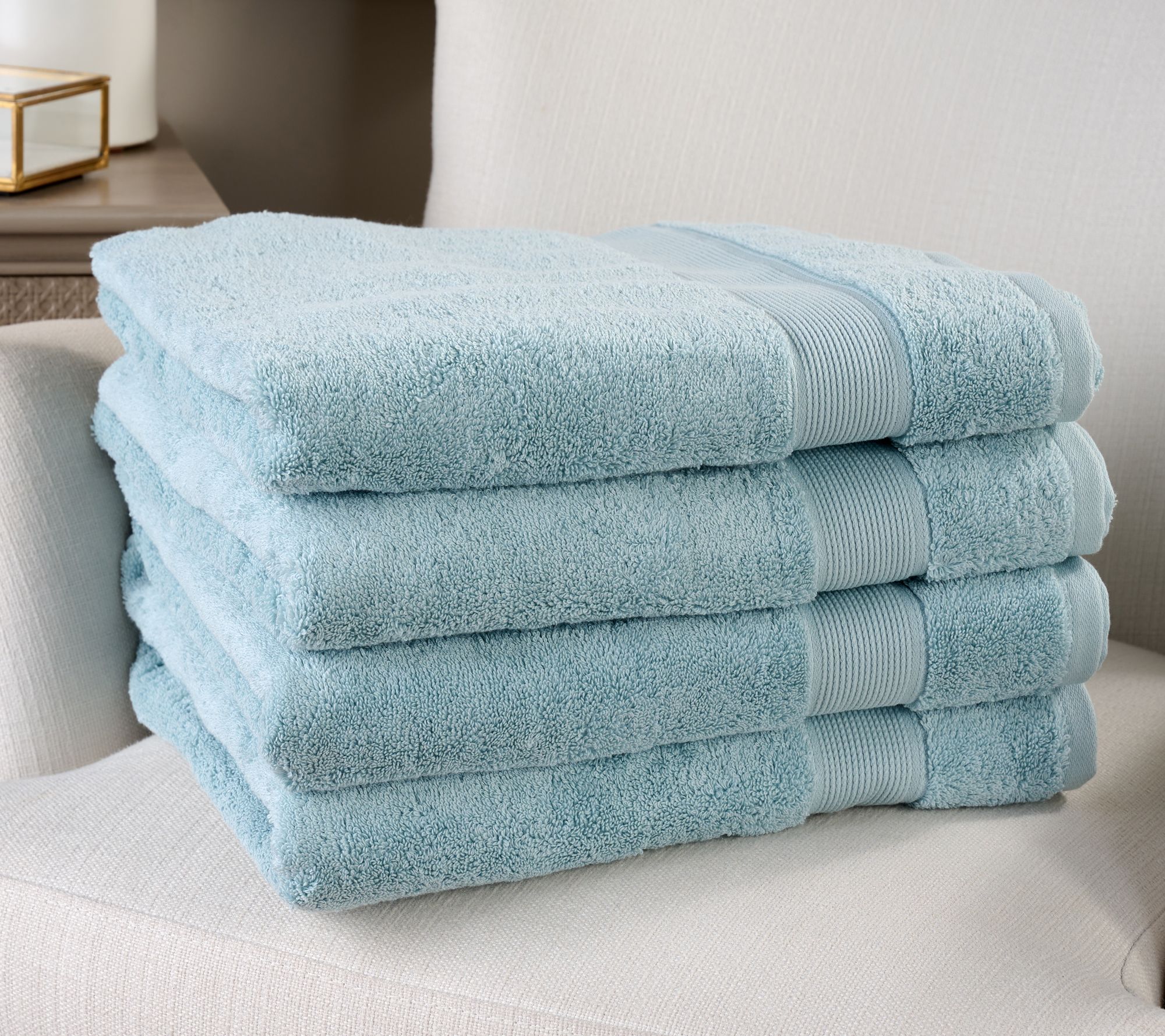 Northern Nights Egyptian Cotton 4-Piece Bath Towel Set