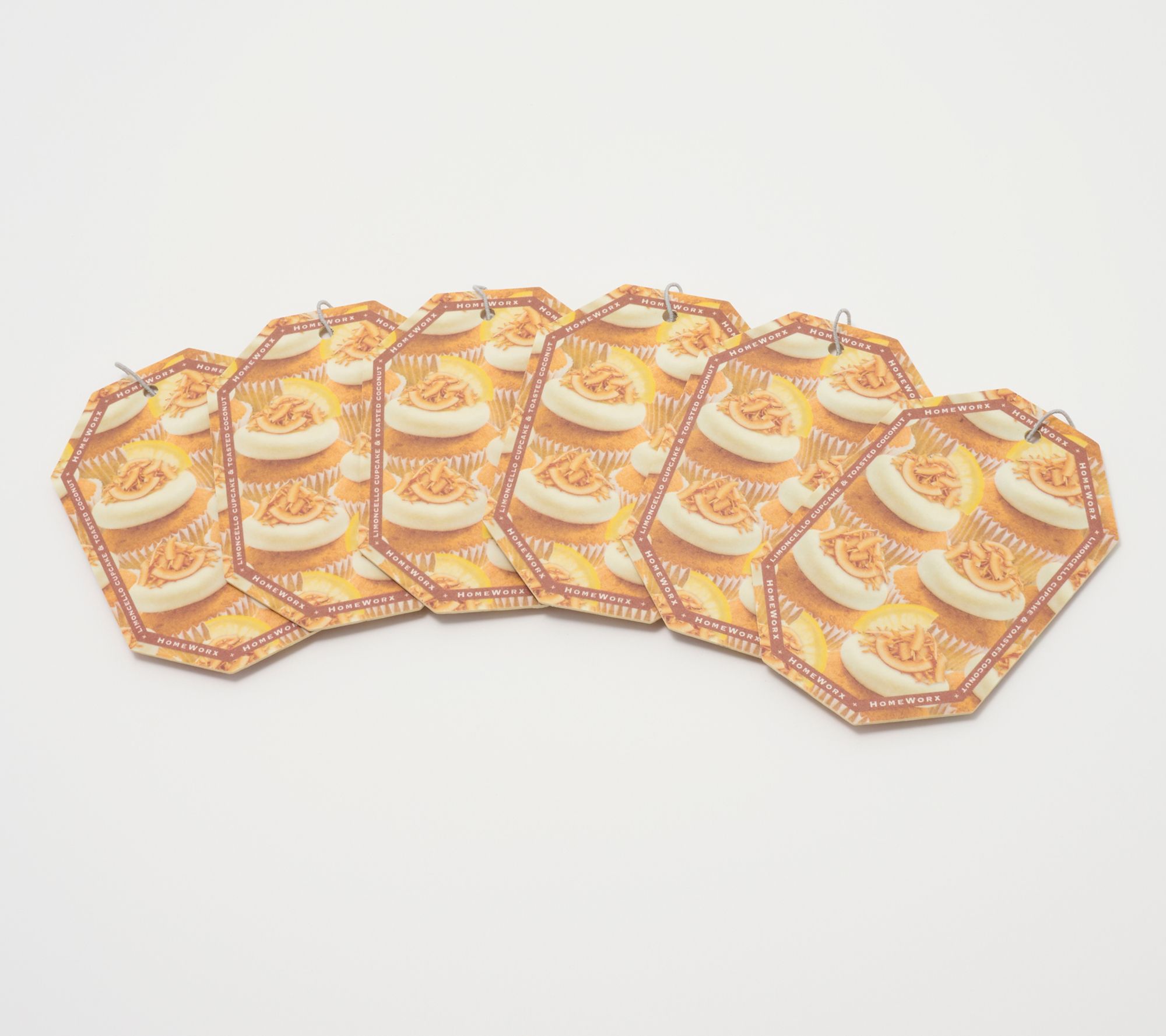 HomeWorx by Slatkin + Co. Set of 6 Hanging Air Fresheners