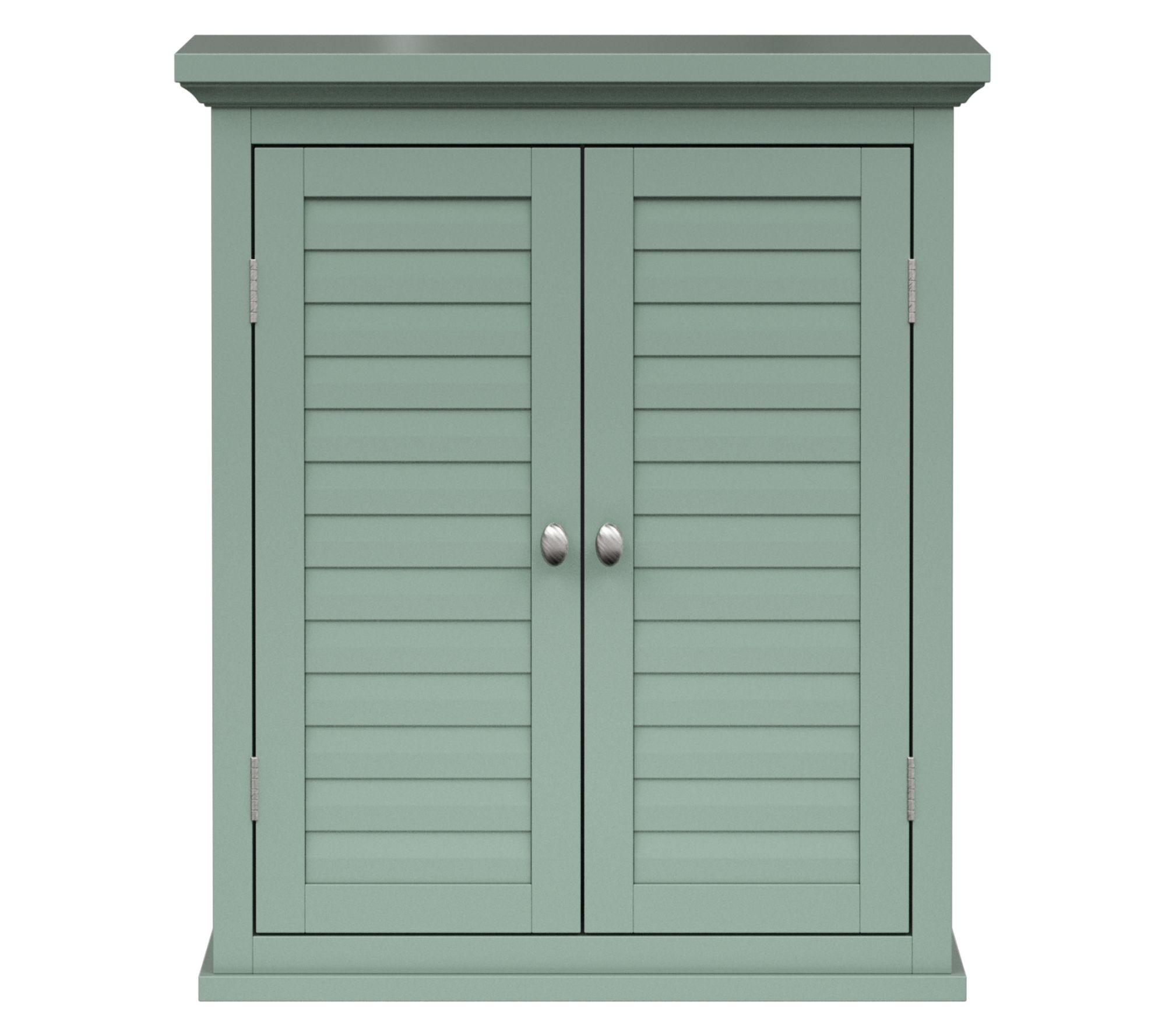 Teamson Home Glancy Removable Two-Door Wall Cabinet