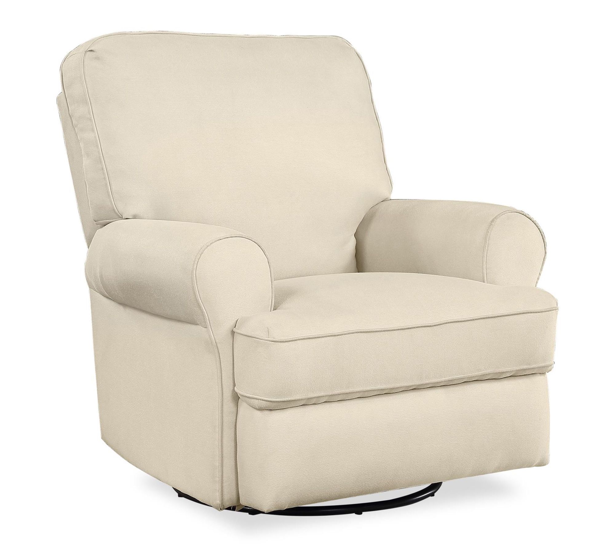 Baby Relax Tiana Nursery Swivel Glider ReclinerChair - Beige