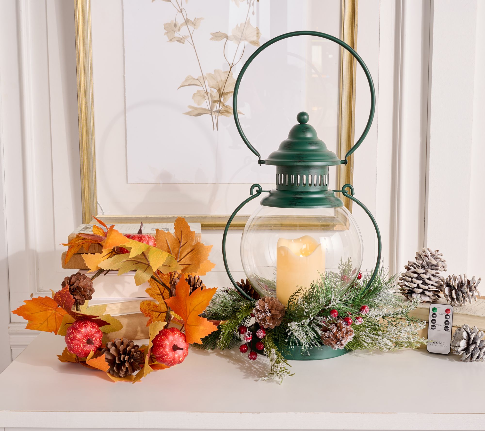"As Is" Home Reflections Indoor/Outdoor 16" Hanging Lantern