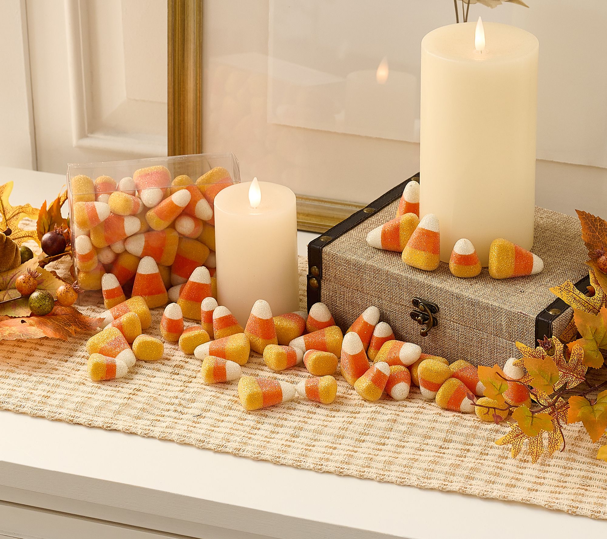 "As Is" 80-piece Sugared Candy Corn by Valerie