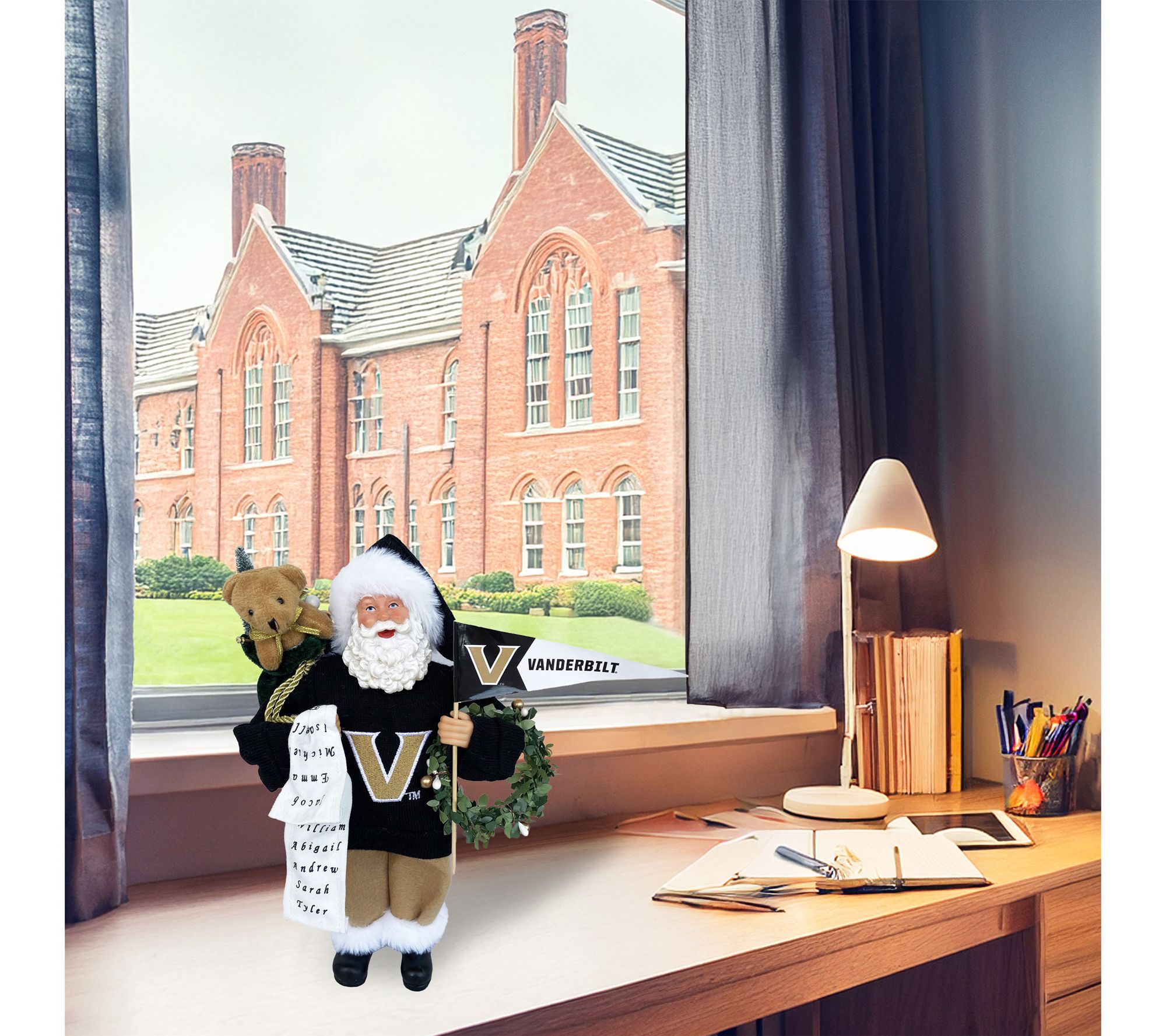 Santa's Workshop 12" NCAA Collegiate Proud Santa v2