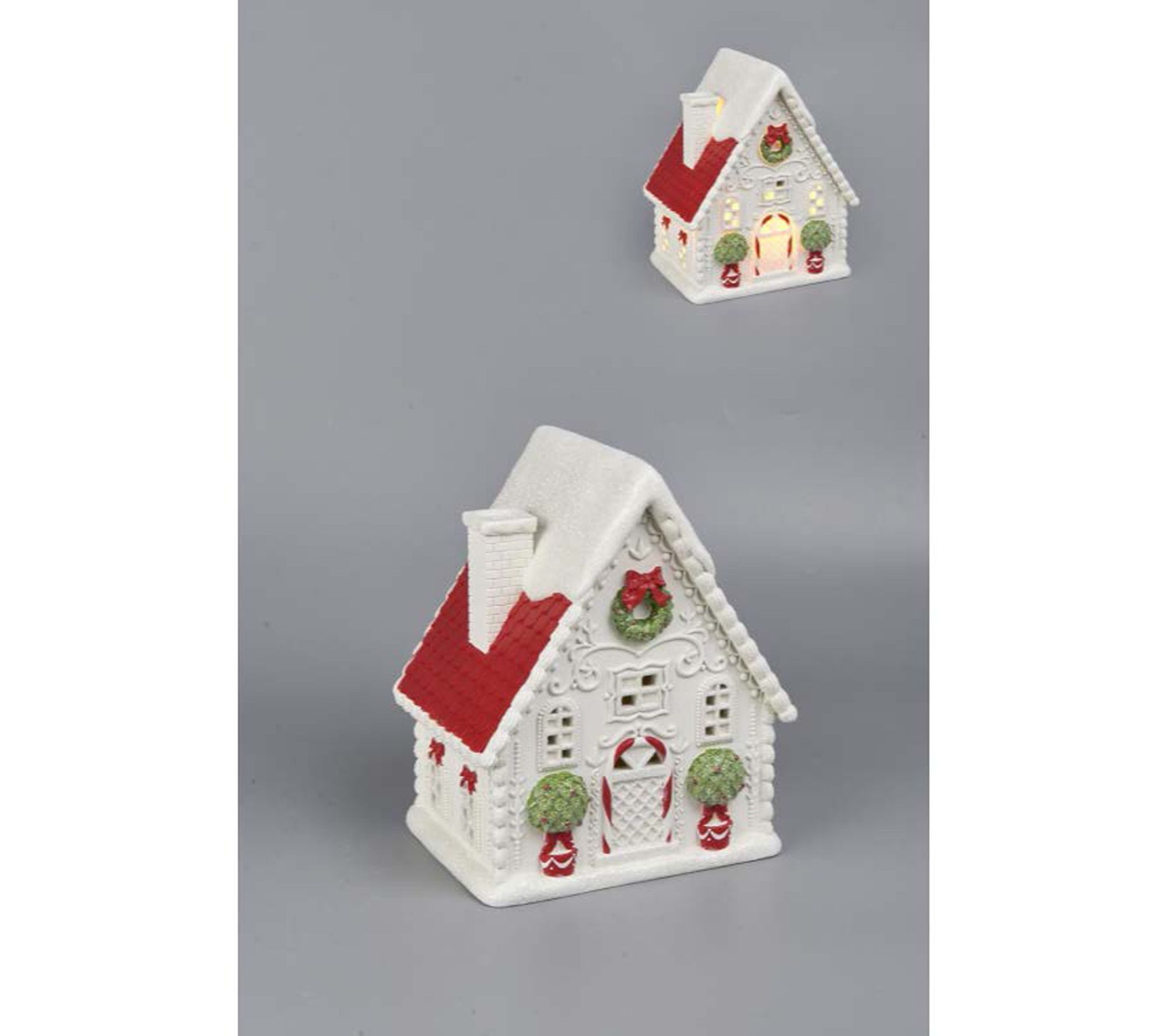 RC Home Decor 10" Gingerbread House with LED Li ghts