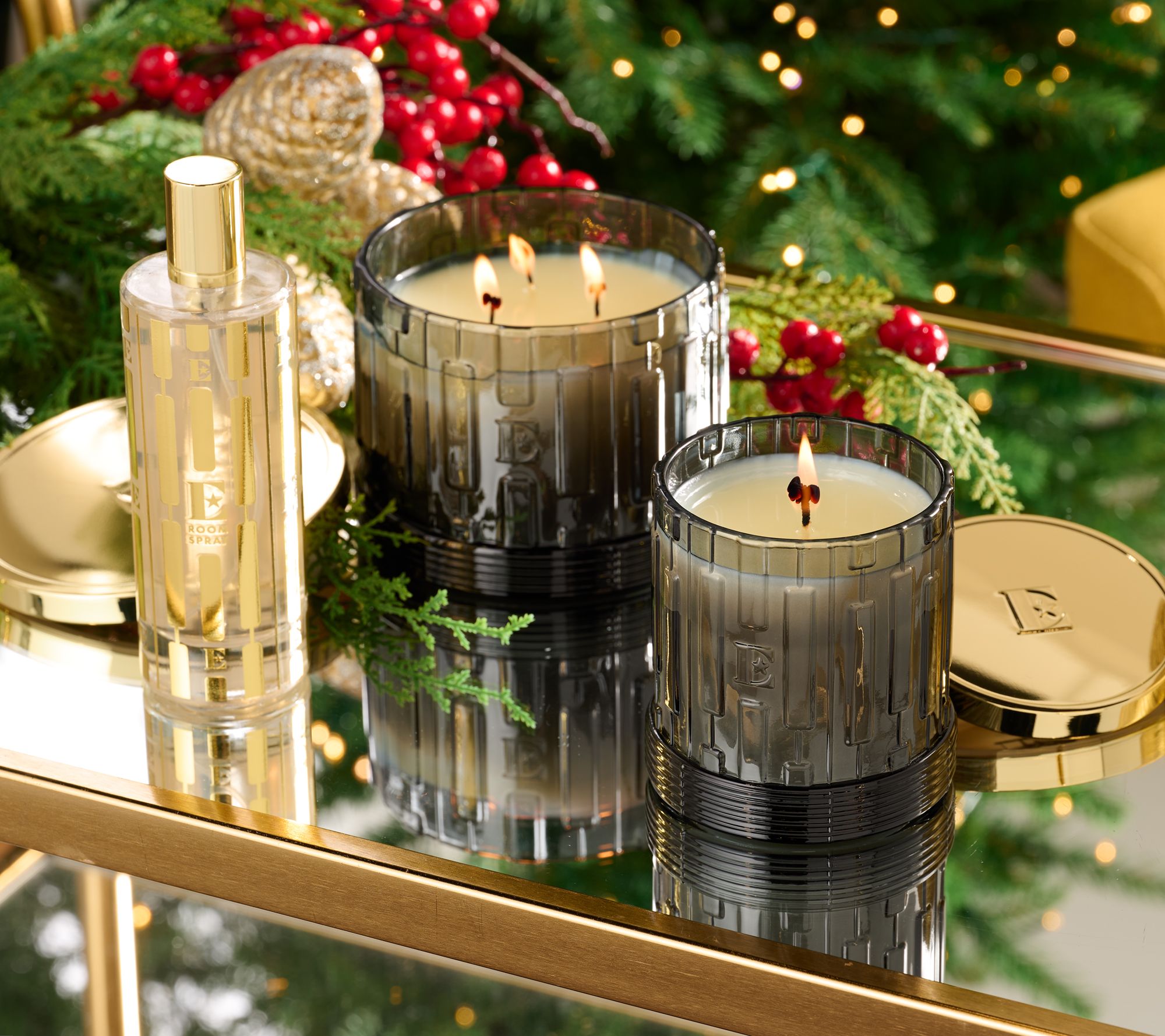 Elton John x Slatkin 3pc Candle & Room Spray Fireside Auto-Delivery