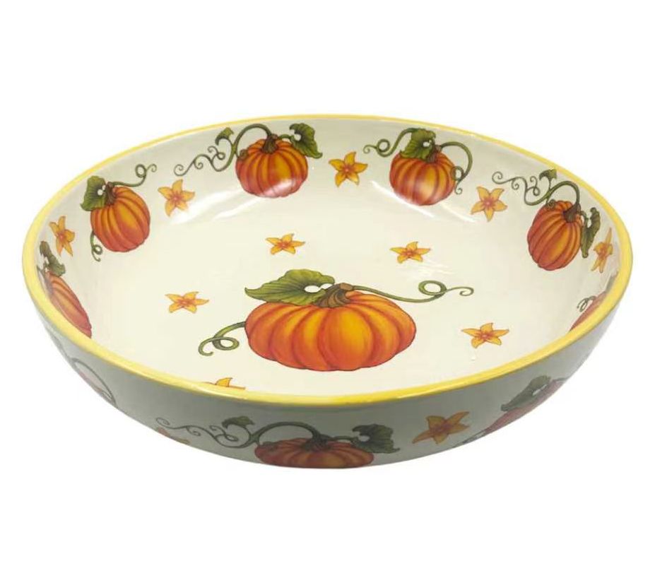 Temp-tations 5-qt Shallow Serving Bowl