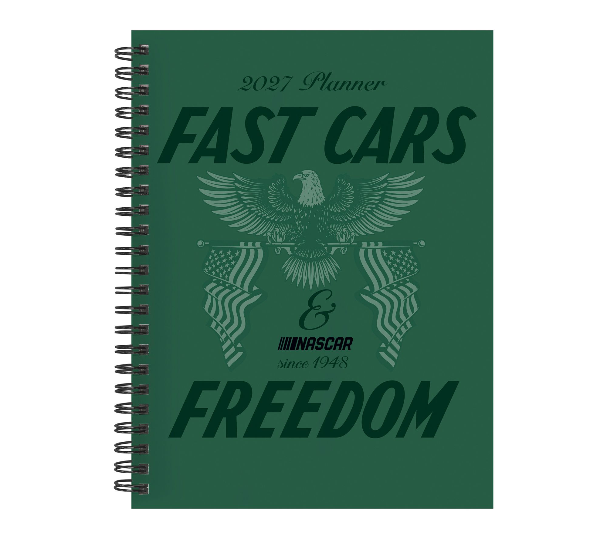 2027 Nascar Medium Weekly Monthly Planner