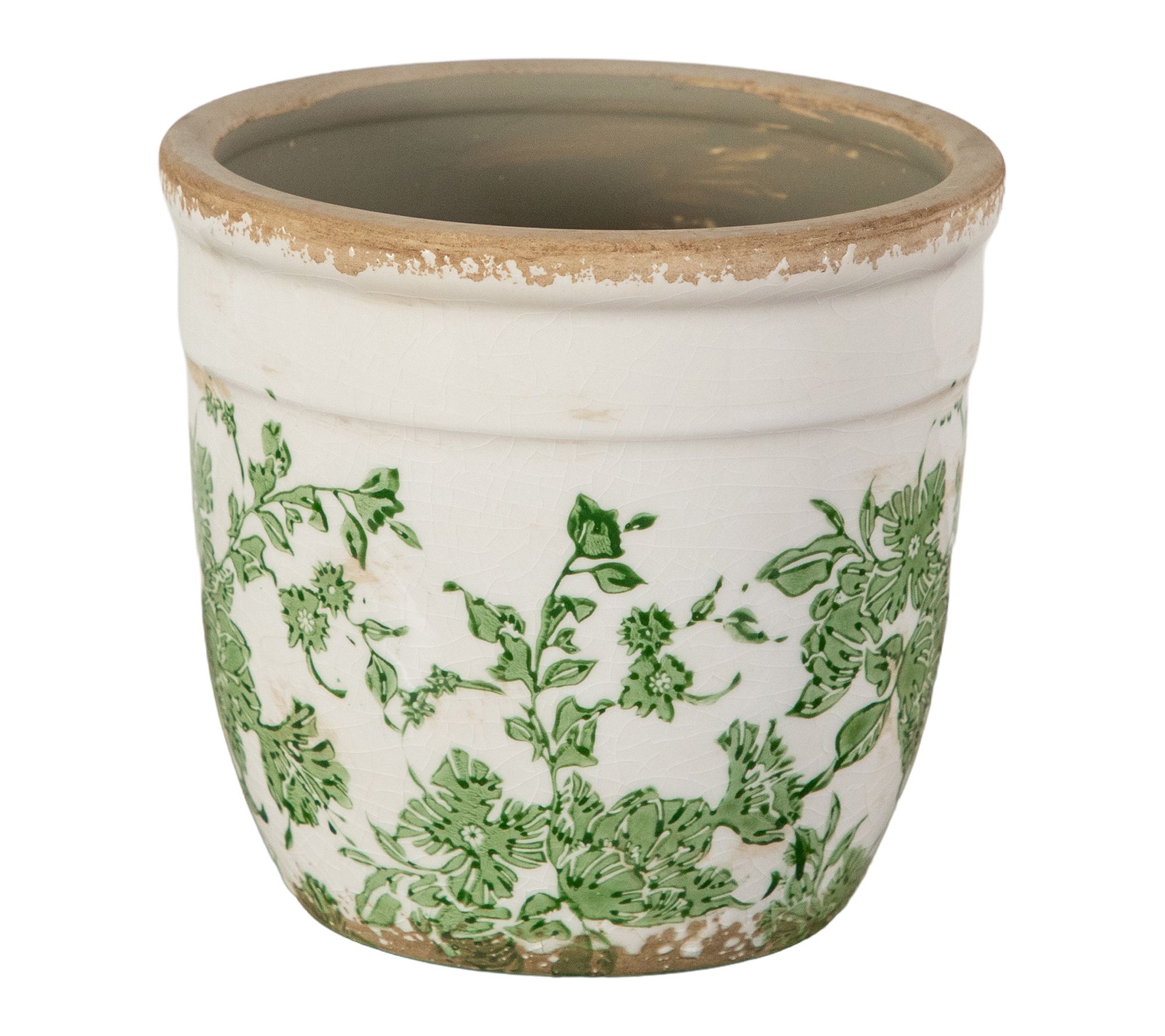 6-in Flower Print Base by Nearly Natural