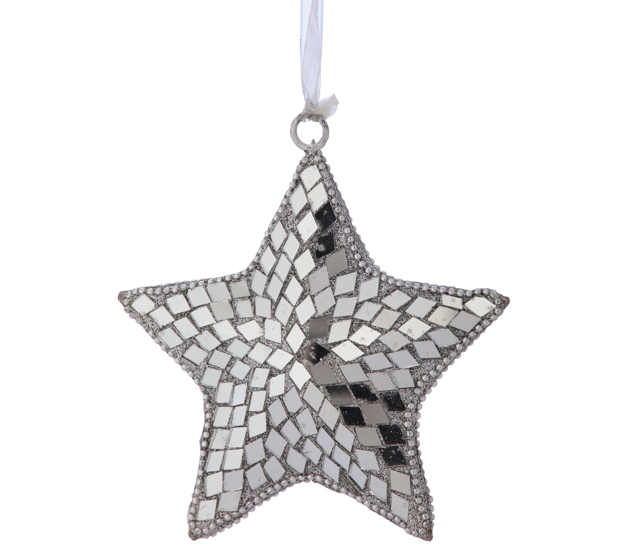5" Mosiac Jeweled Star Ornament Set of 3 by Valerie