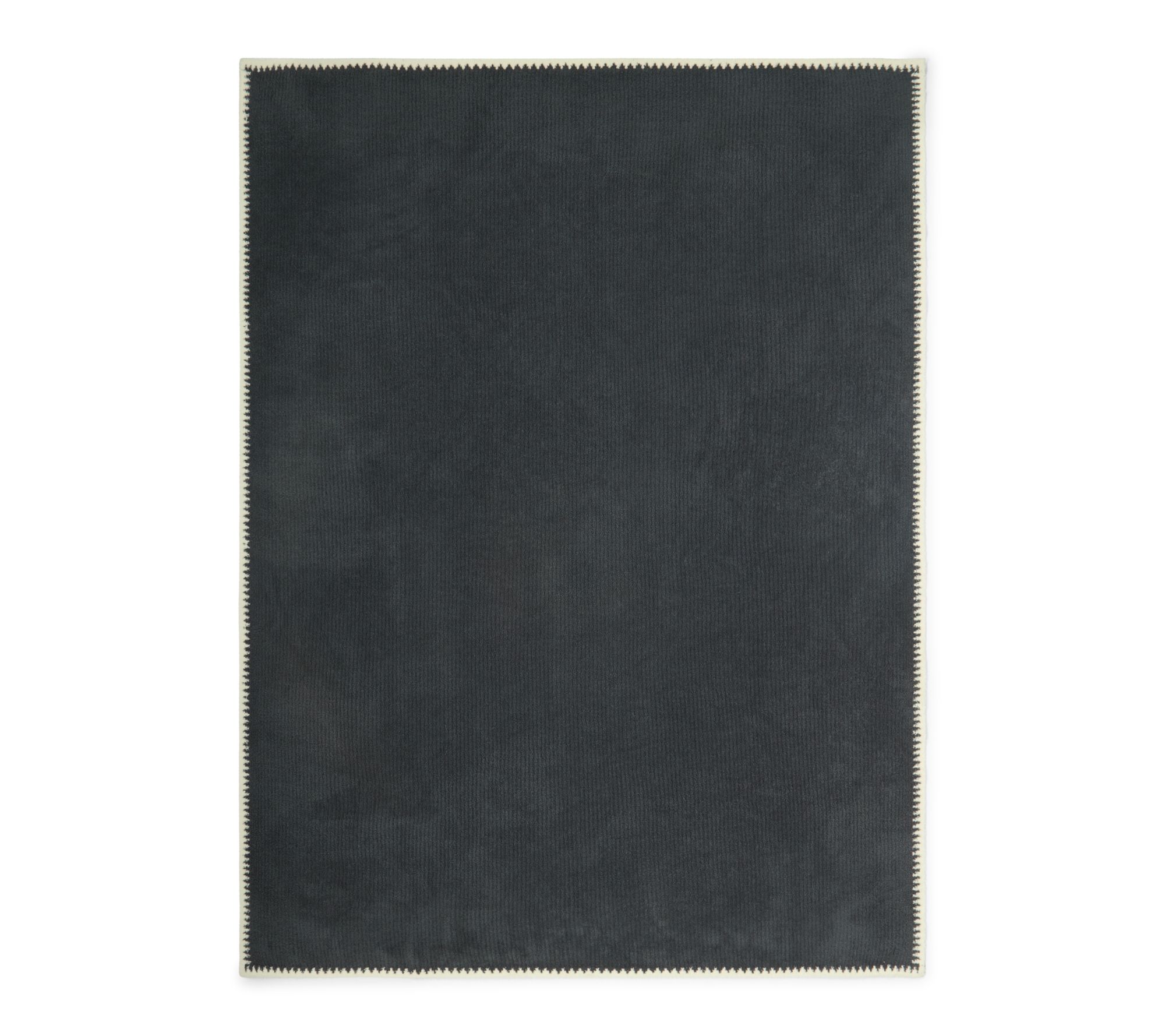 Barefoot Dreams CozyChic Rib Blanket Stitch Throw 54"x72"