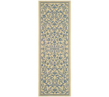 Safavieh Courtyard Heirloom Gate 2'4" x 6'7" Rug