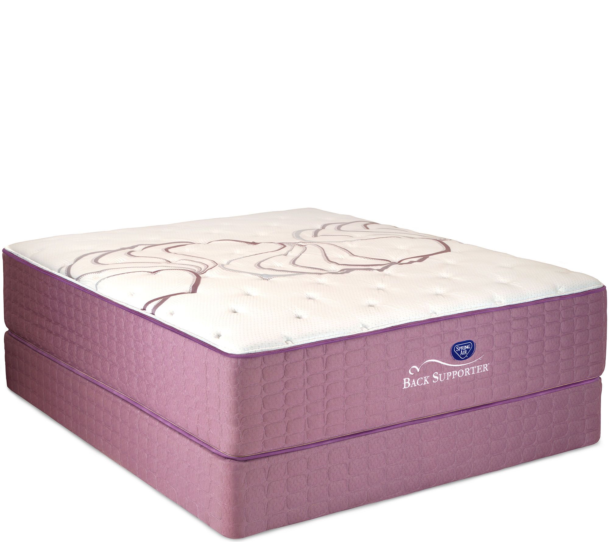 Spring Air Sleep Sense 13" Plush Queen Mattress Set