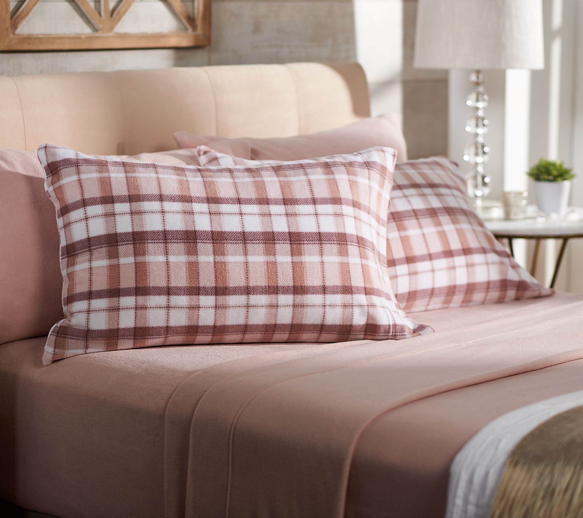 NorthCrest Home Fleece Sheet Set Full Size 85"x94" Soft Warm Bed Sheets RP $80 