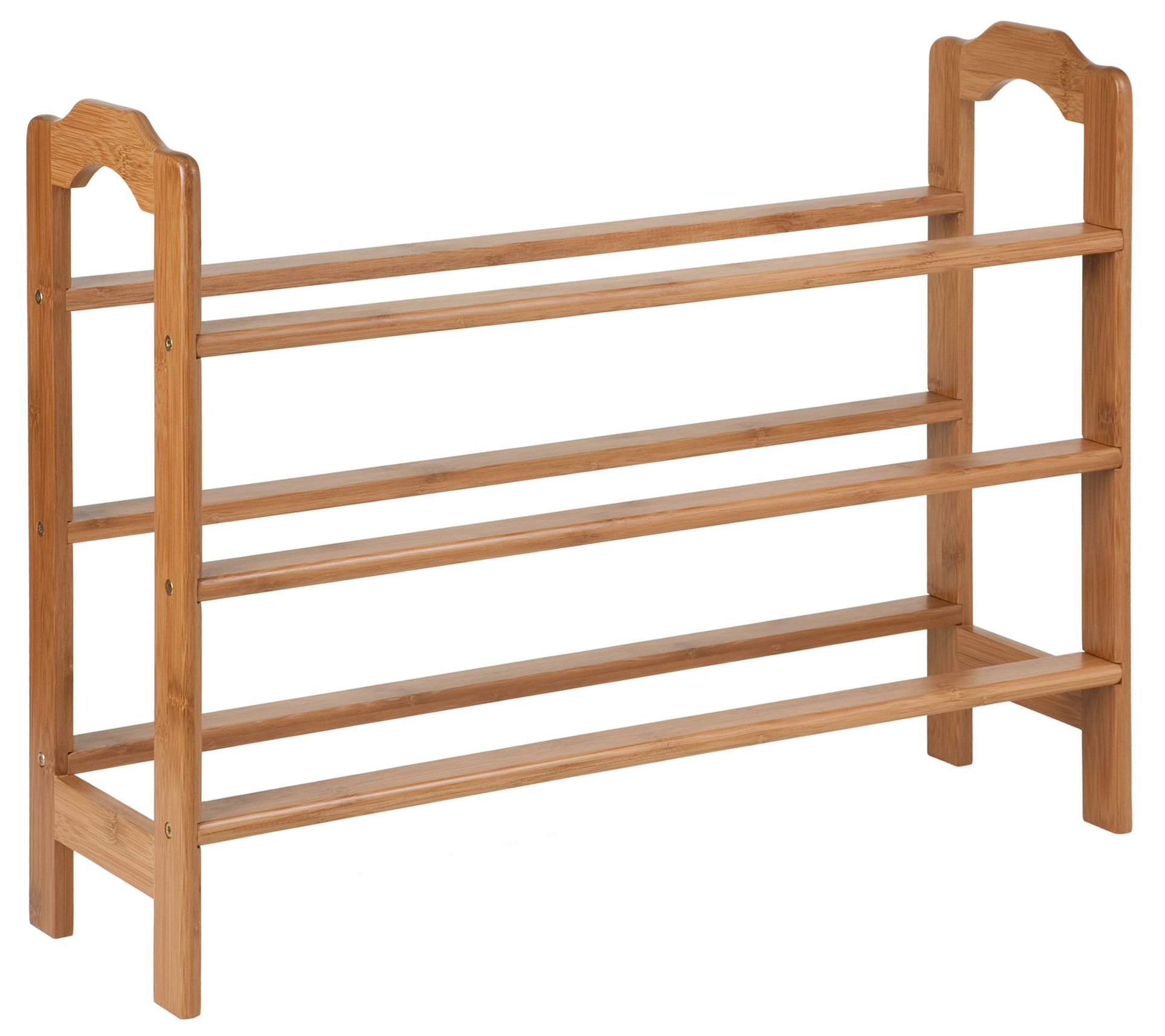 Honey-Can-Do 2 Tier Bamboo Shoe Rack