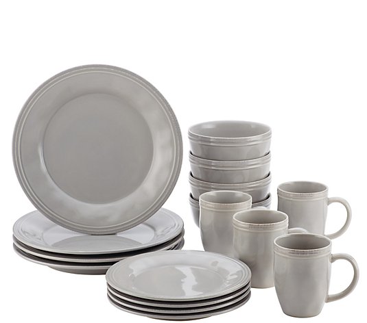 Rachael Ray Cucina Dinnerware 16-Pc Stoneware Dinnerware Set
