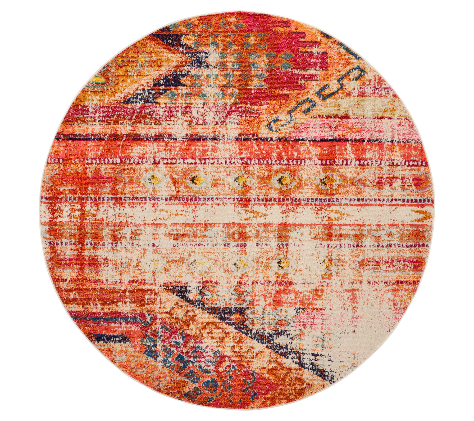 Safavieh Monaco Kolby 6'7" x 6'7" Round Rug